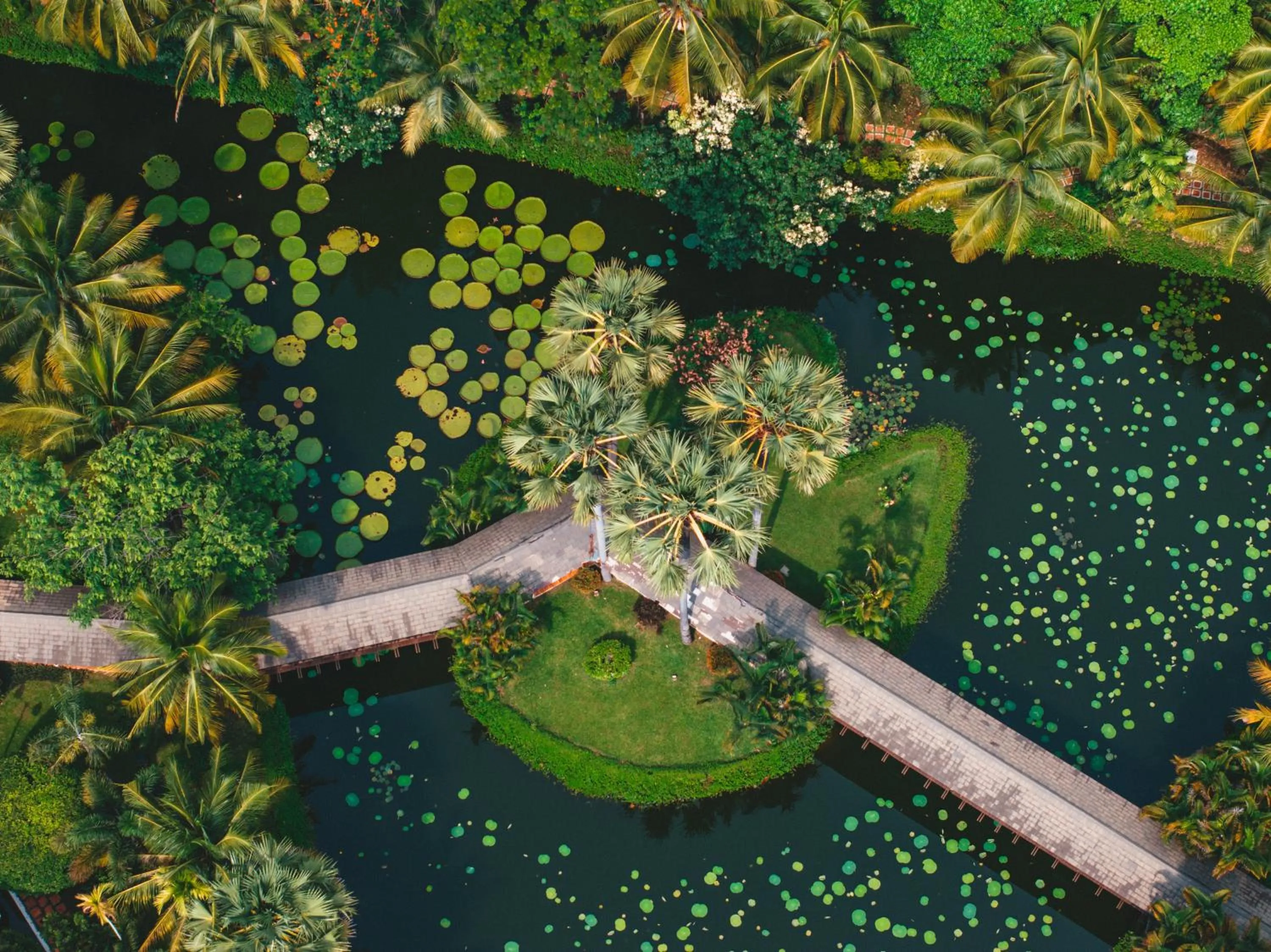 Garden in Sofitel Angkor Phokeethra Golf & Spa Resort