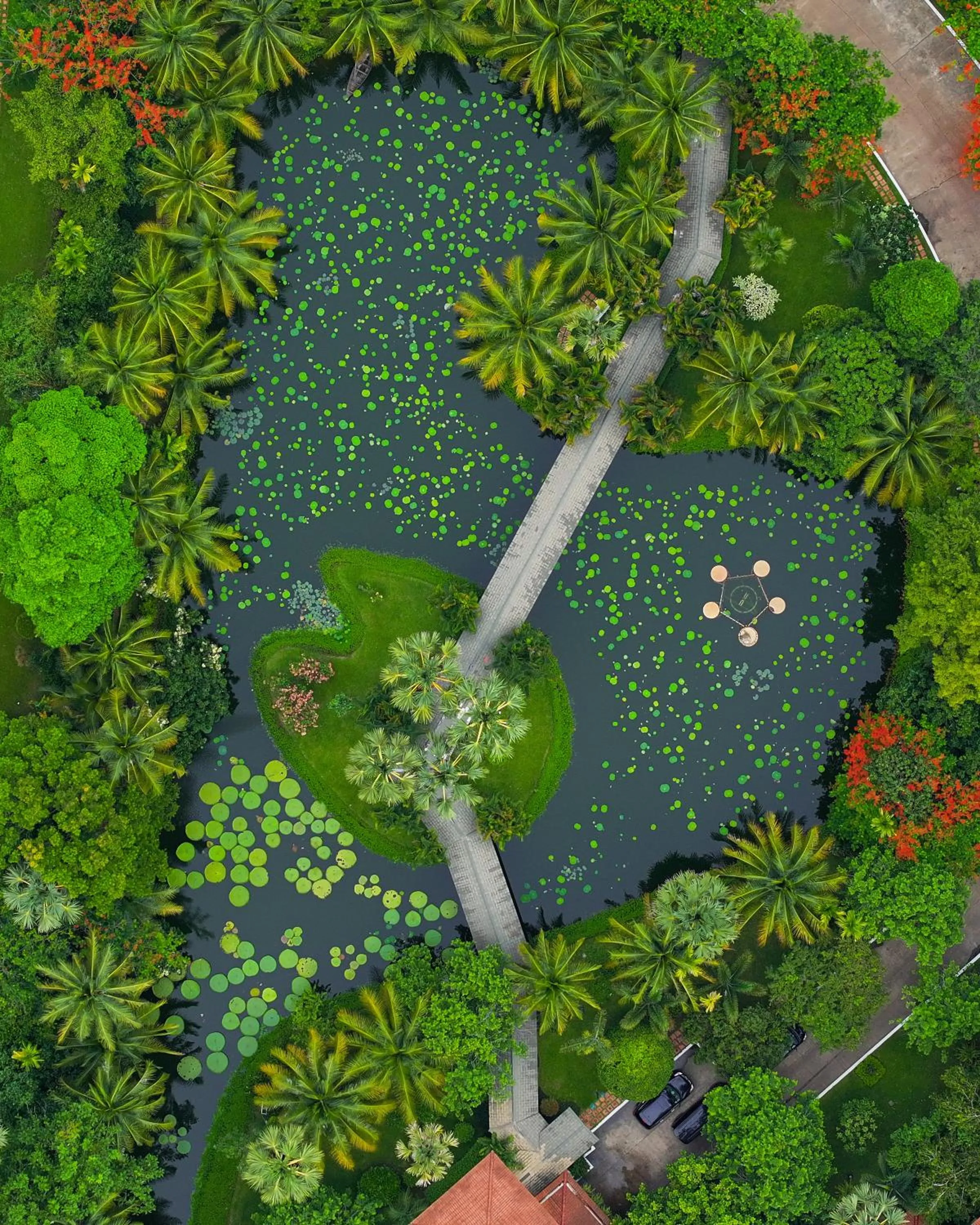 Garden in Sofitel Angkor Phokeethra Golf & Spa Resort