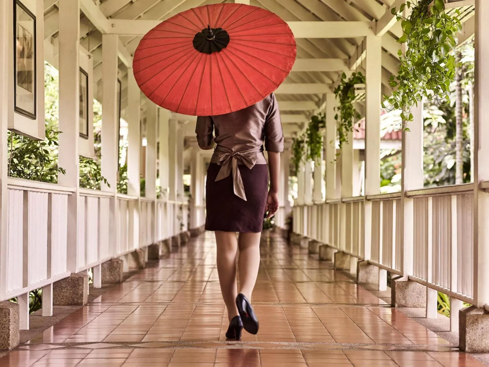 Staff in Sofitel Angkor Phokeethra Golf & Spa Resort