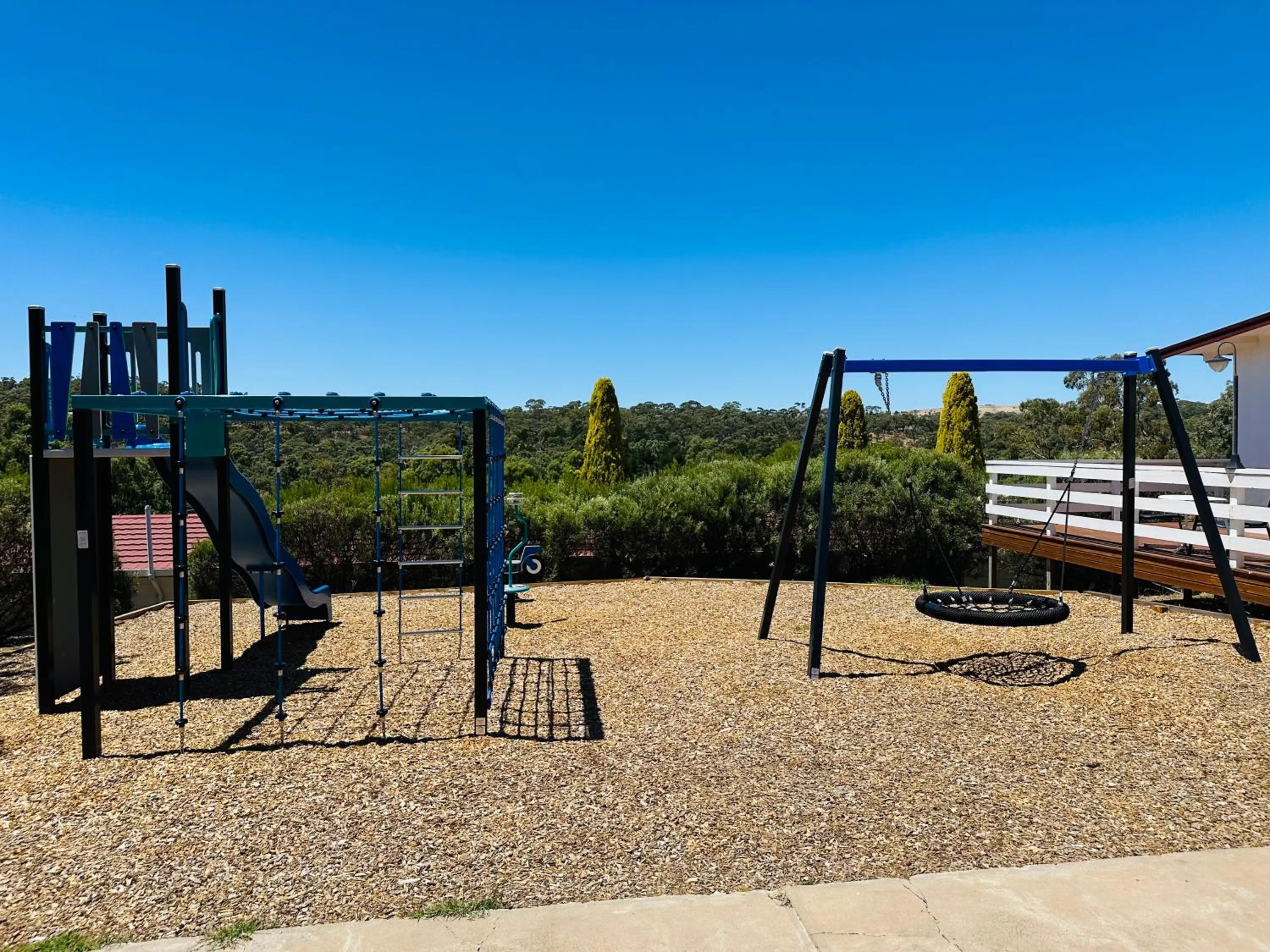 Children play ground in Clare Valley Motel