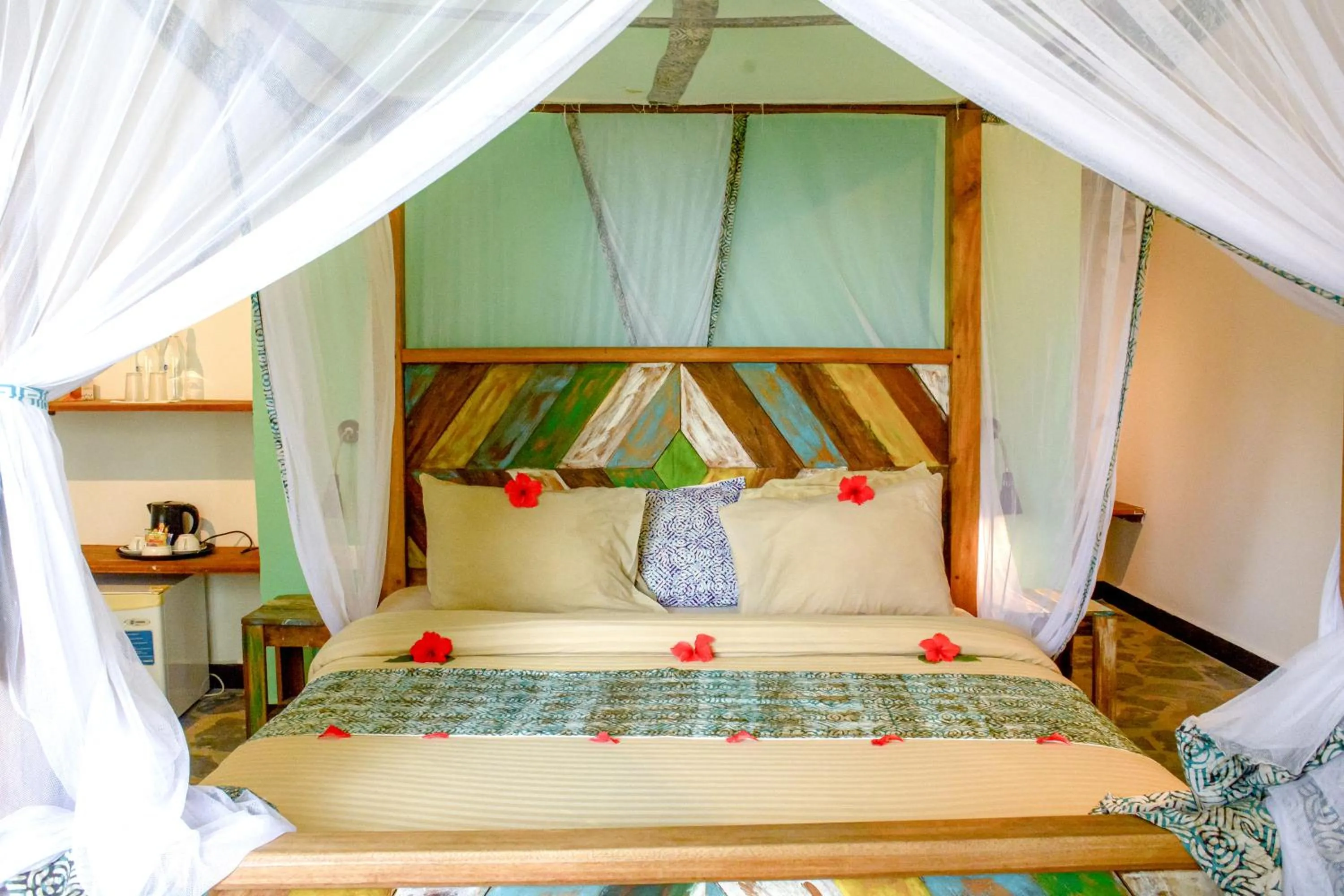 Bed in Zanzibar Bay Resort & Spa