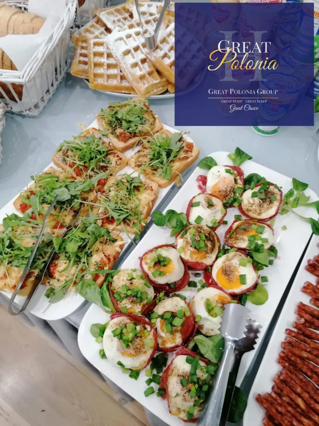 Buffet breakfast in Great Polonia Świdnica City Center