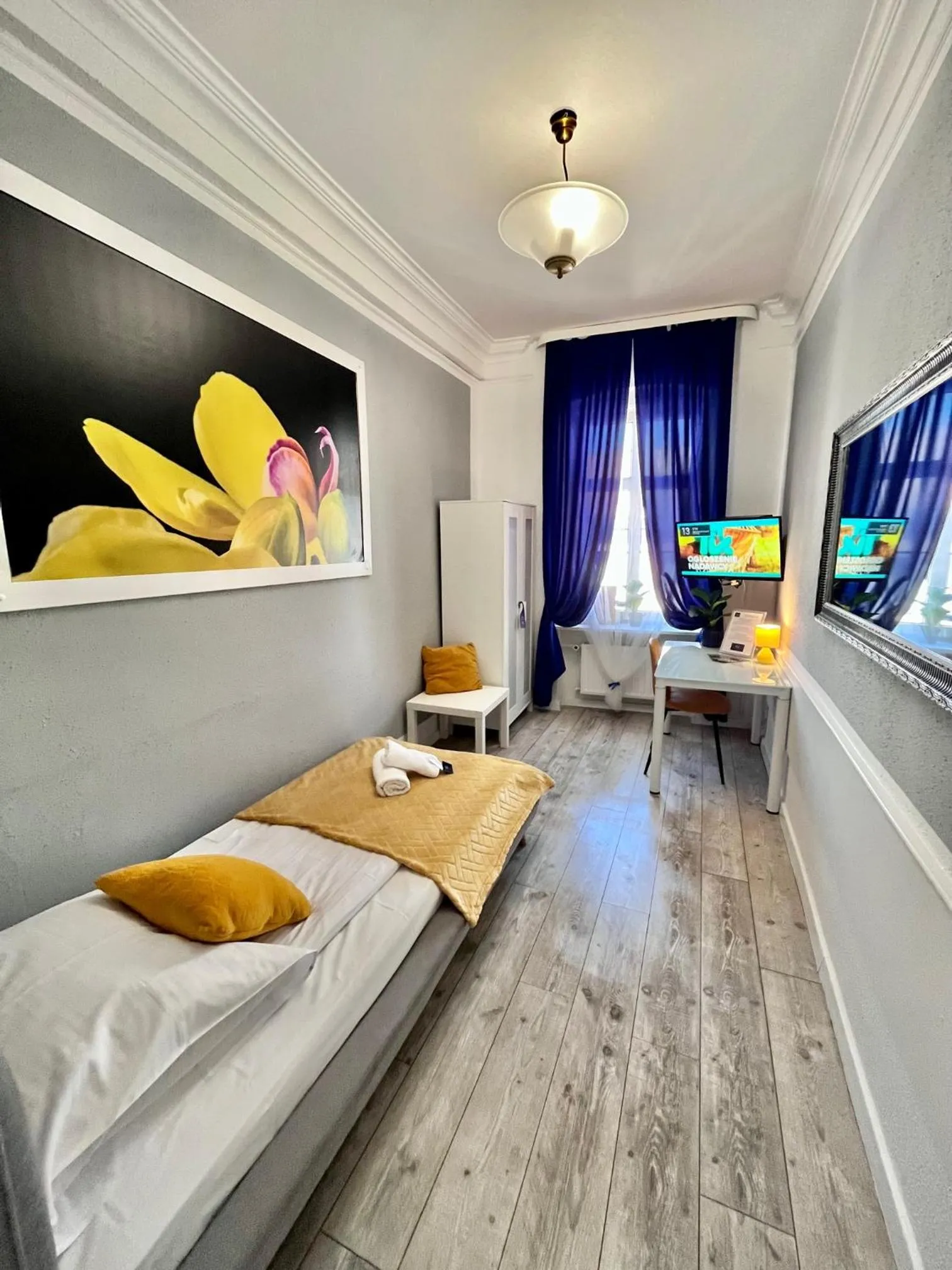 Photo of the whole room, Bed in Great Polonia Świdnica City Center