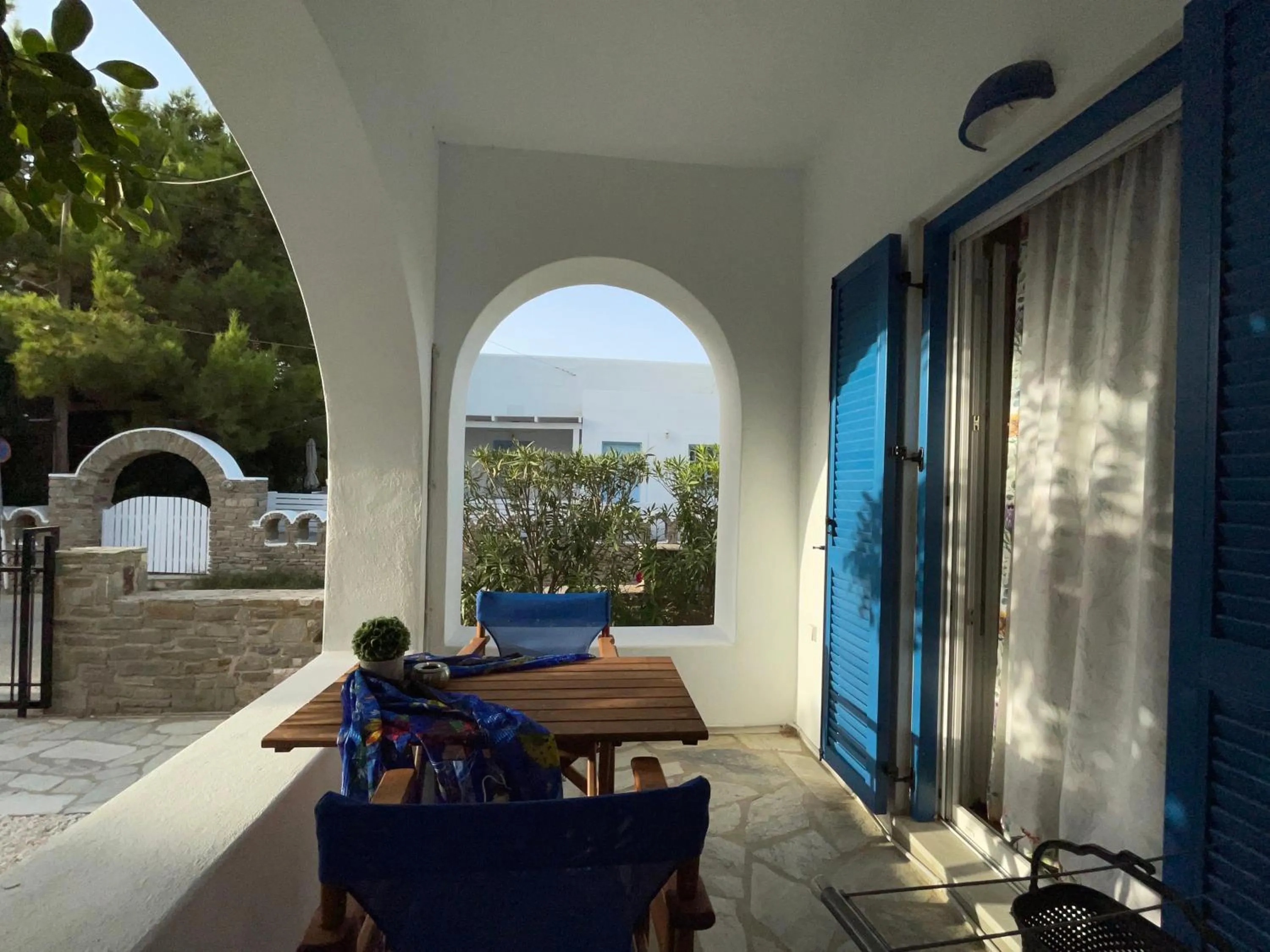 Patio in Villa Gelly's Studios