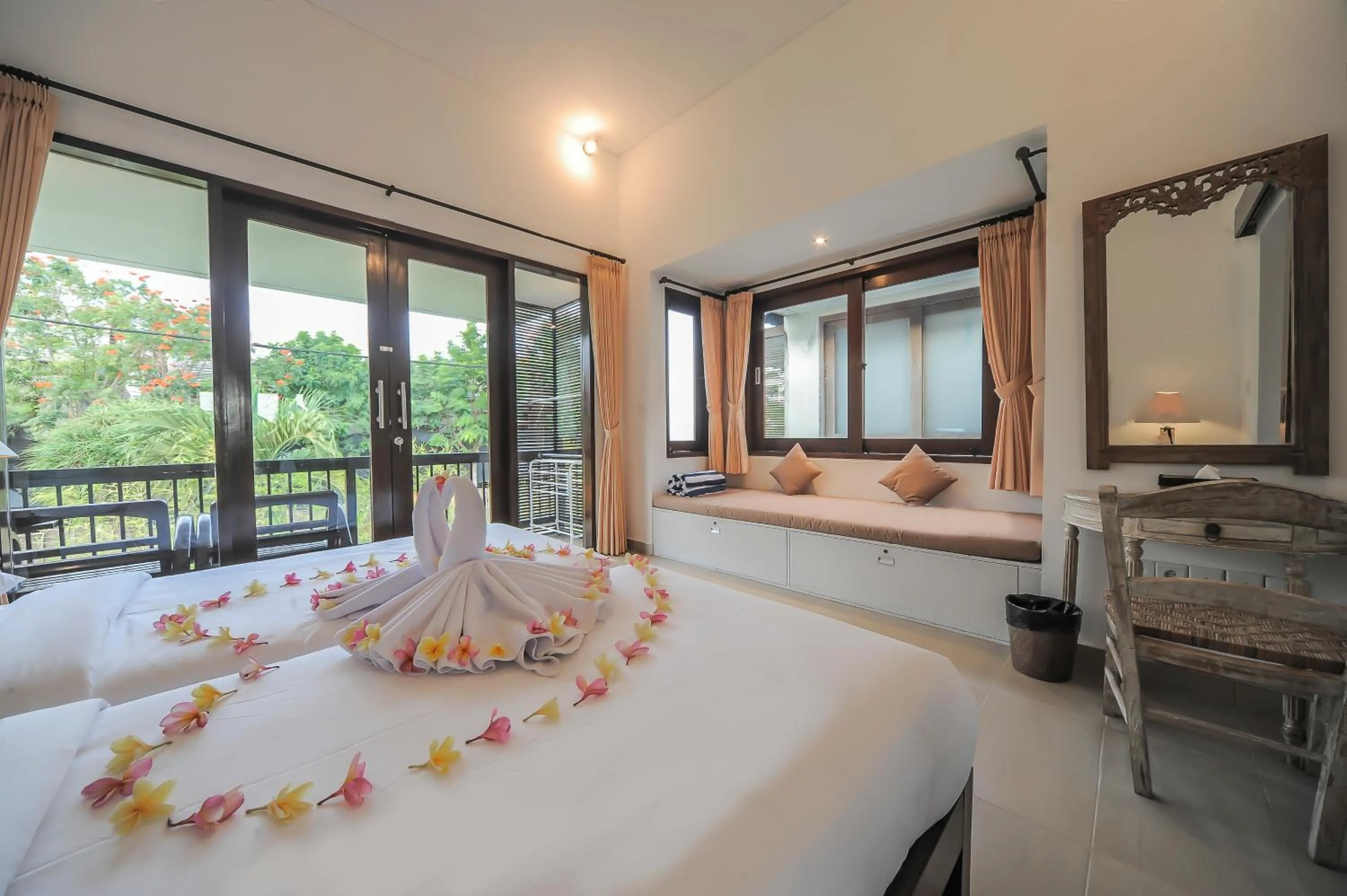 Bed in Sayang Sanur Terrace House