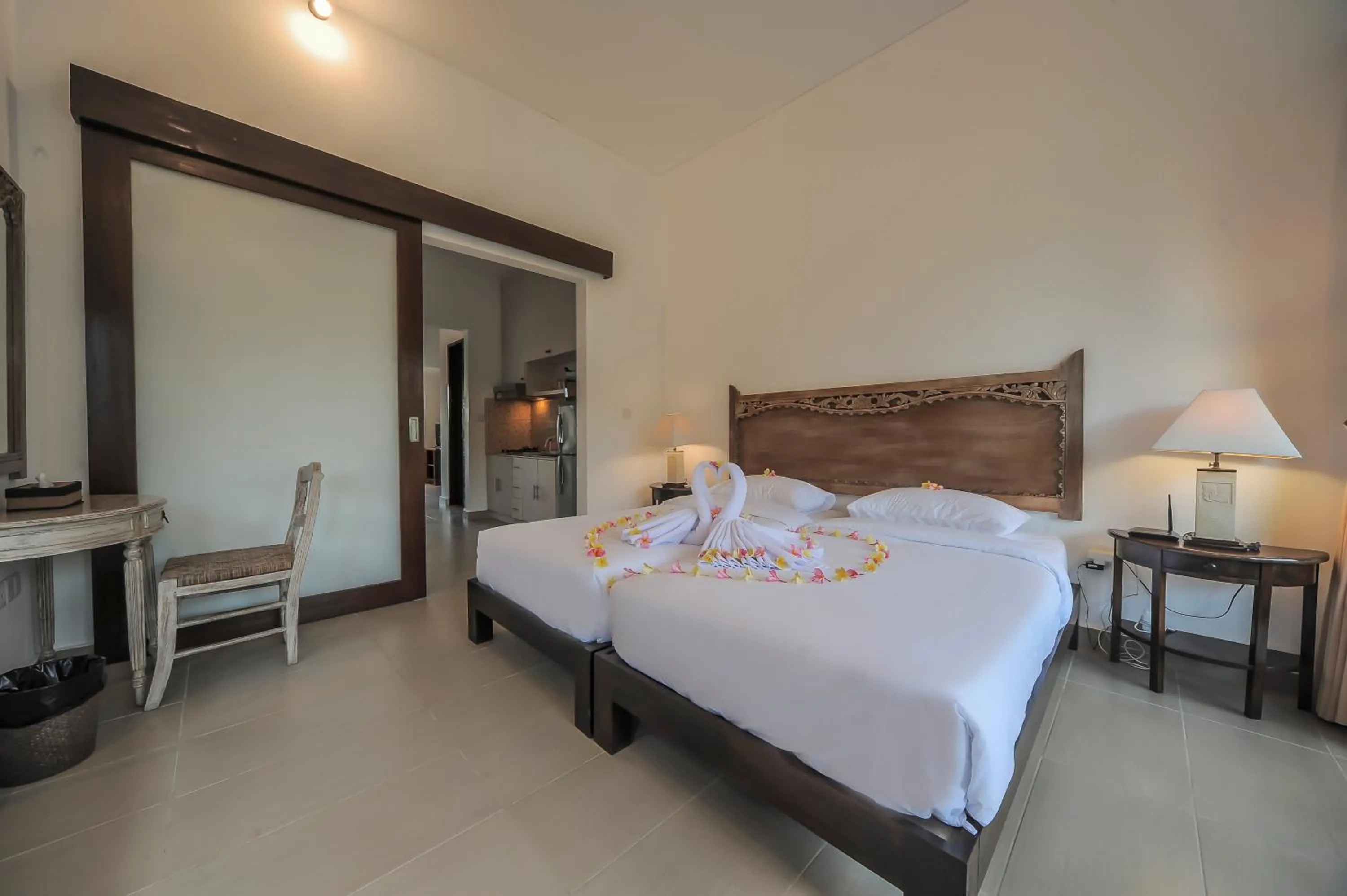 Bed in Sayang Sanur Terrace House