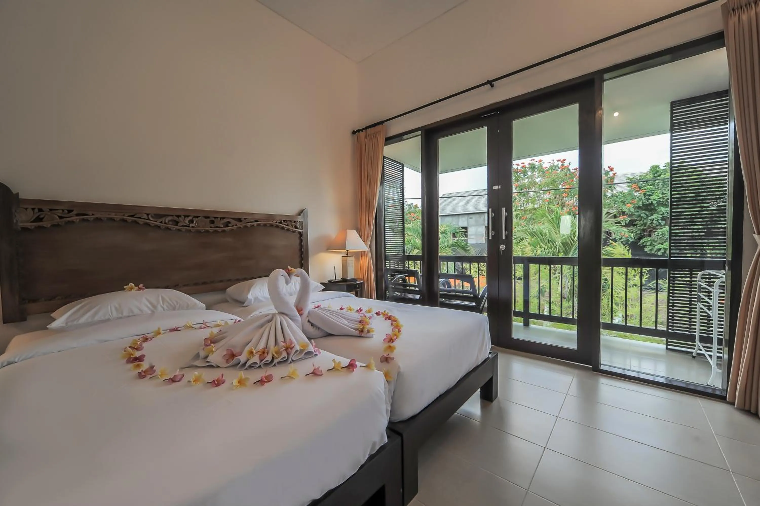 Bed in Sayang Sanur Terrace House