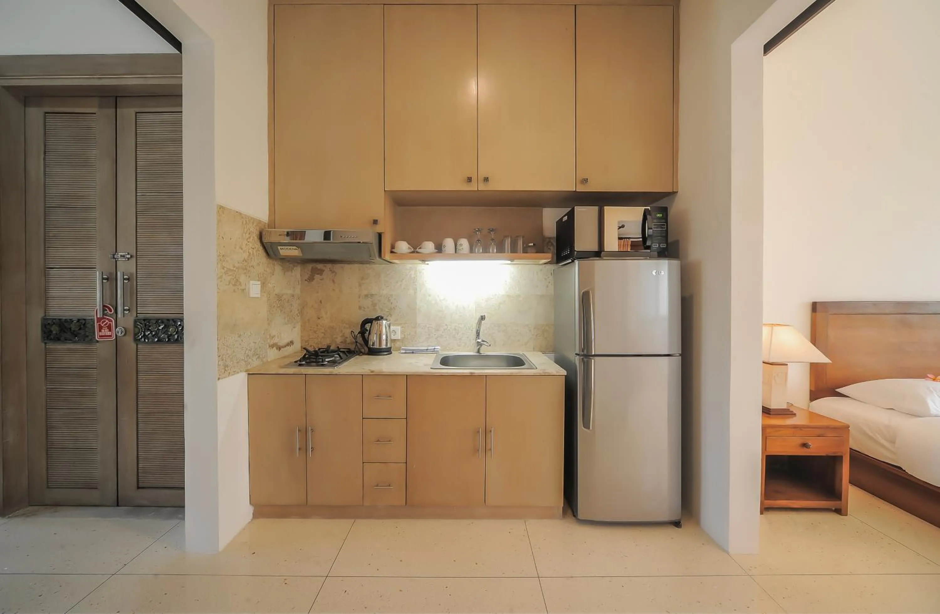 Bed in Sayang Sanur Terrace House