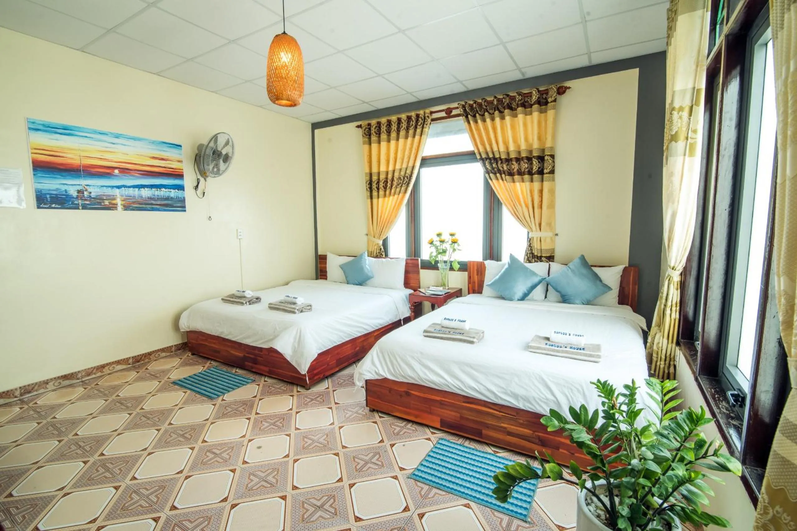 Bed in Bamboo's House