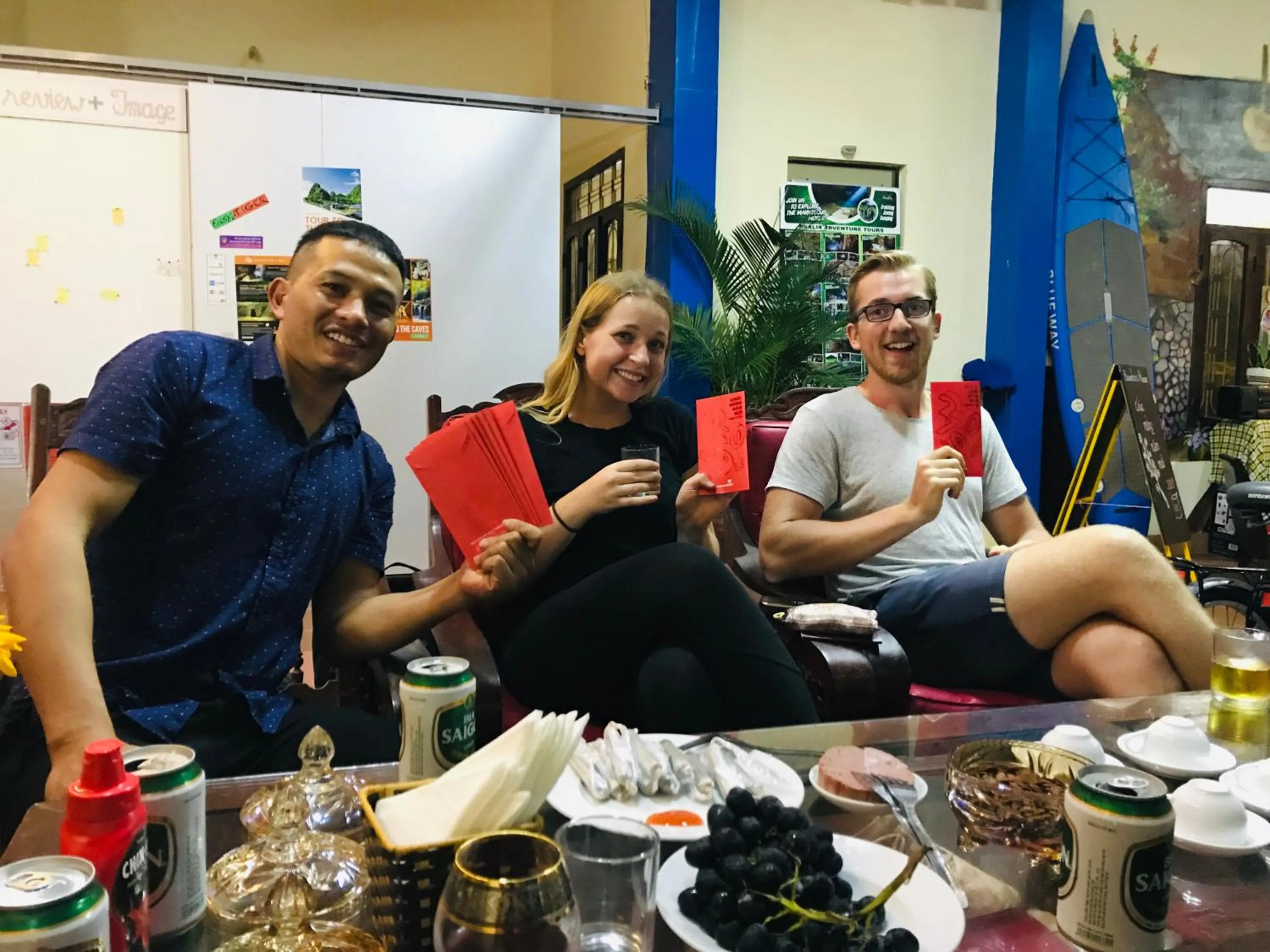 Breakfast in Bamboo's House