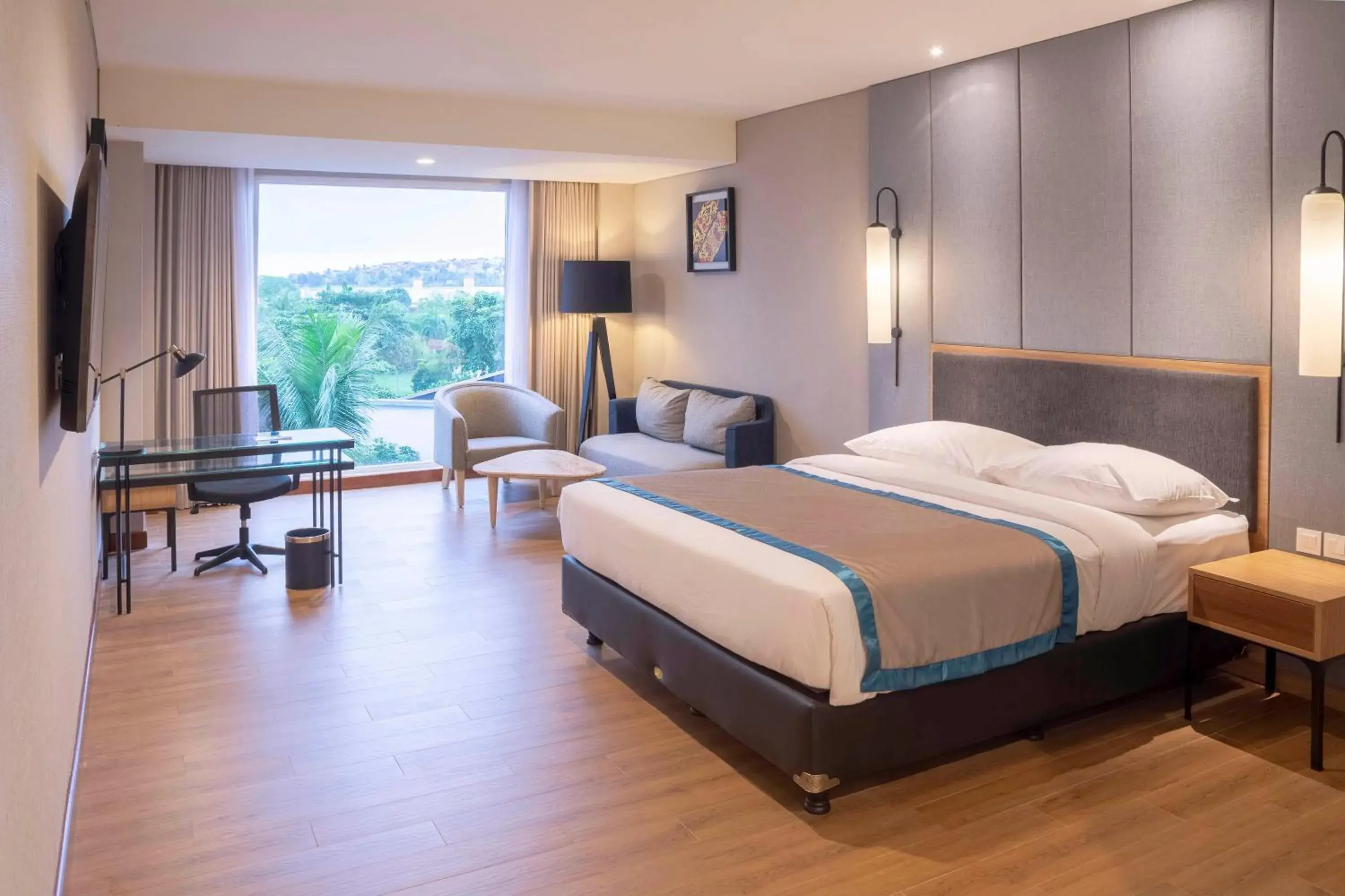 Executive Double in Blue Sky Hotel Balikpapan Executive Double in Blue Sky Hotel Balikpapan