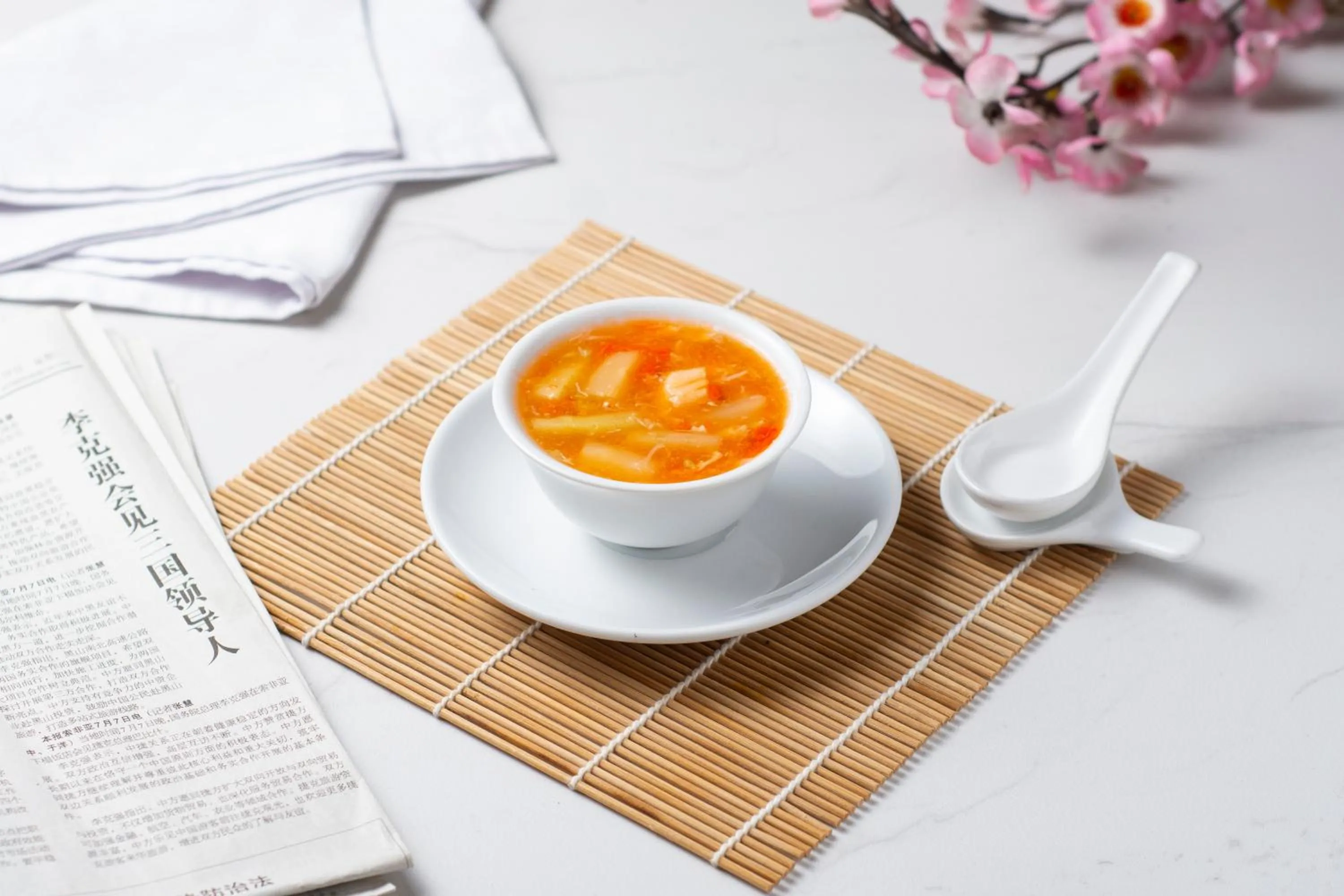 Food in Blue Sky Hotel Balikpapan