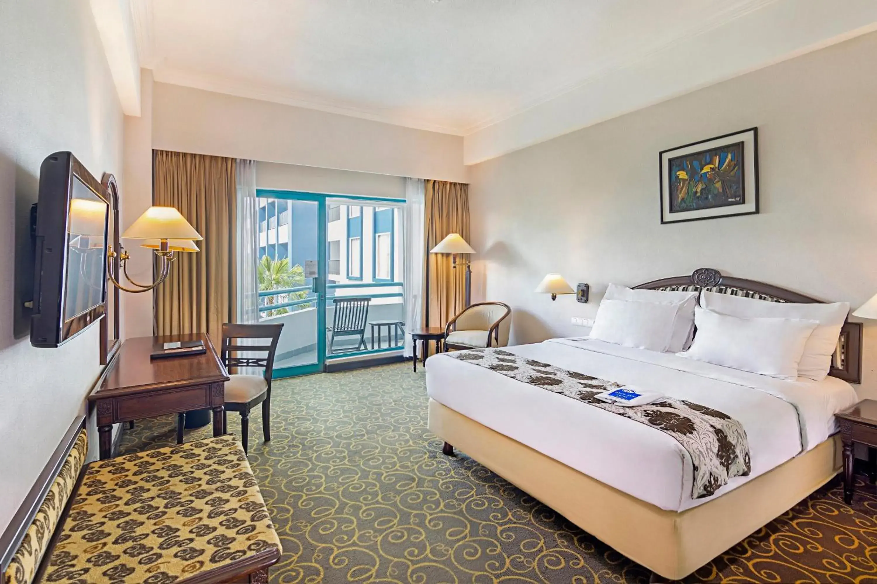 Deluxe Double in Blue Sky Hotel Balikpapan Deluxe Double in Blue Sky Hotel Balikpapan