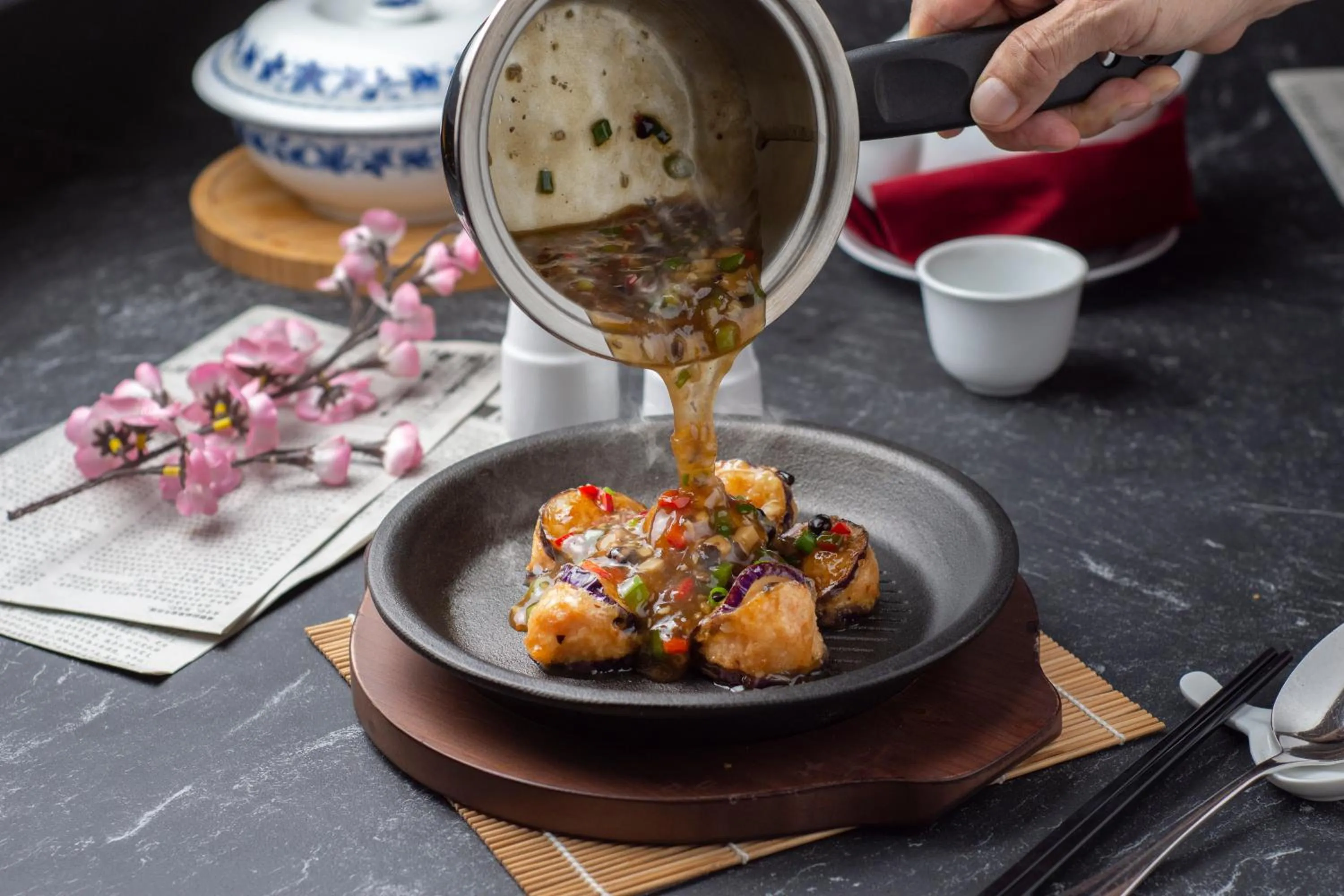 Food in Blue Sky Hotel Balikpapan