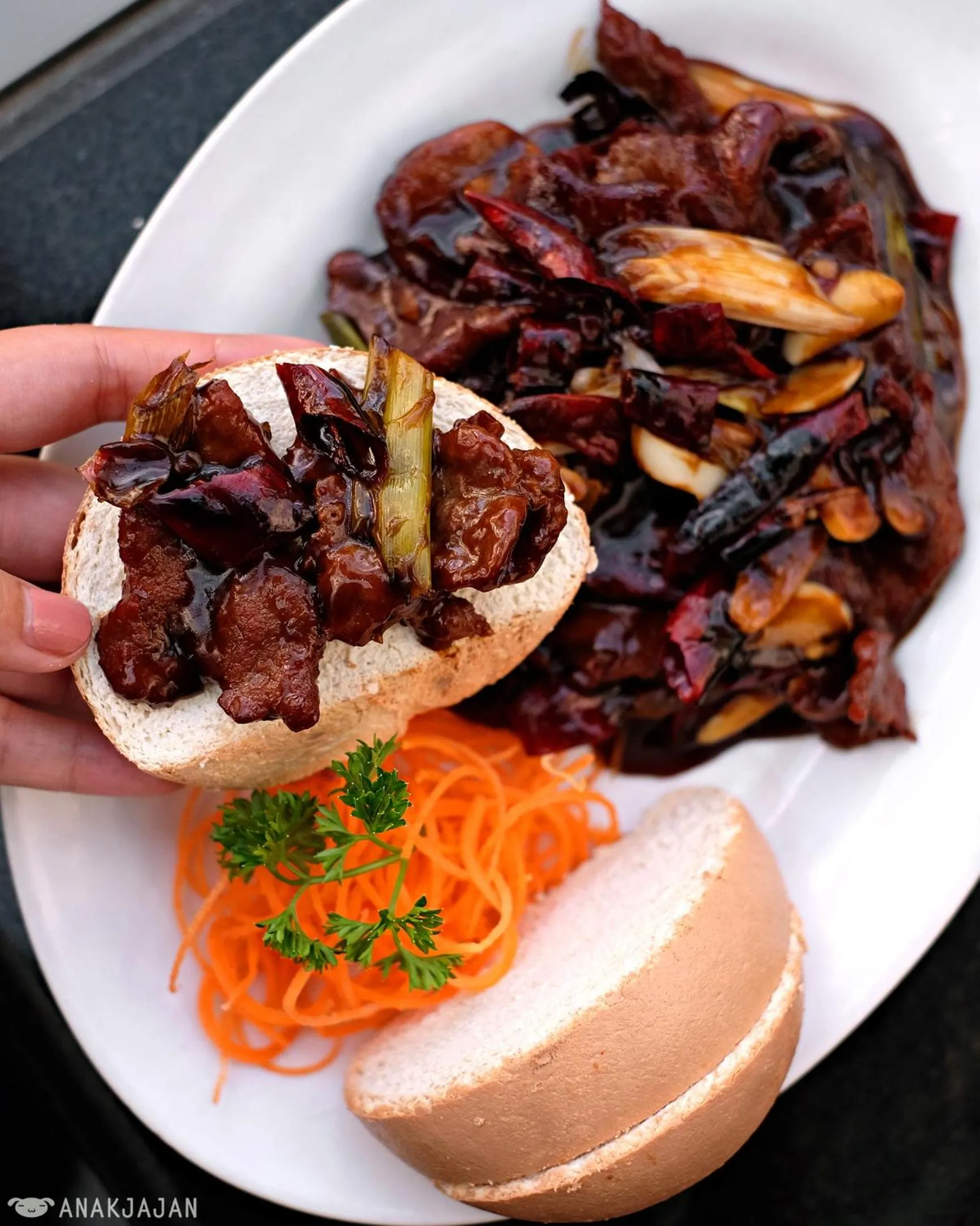 Food close-up in Blue Sky Hotel Balikpapan