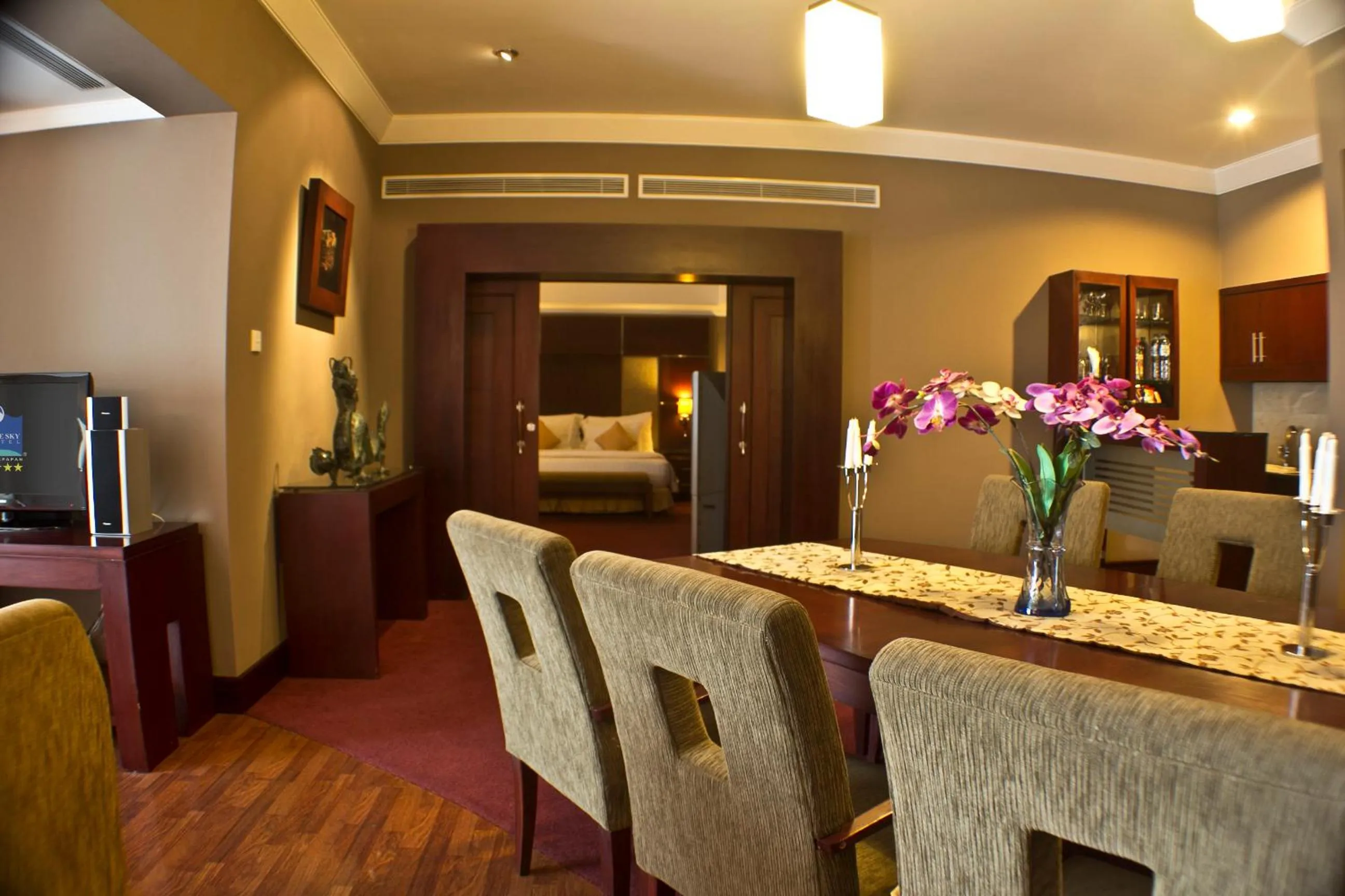 Living room in Blue Sky Hotel Balikpapan