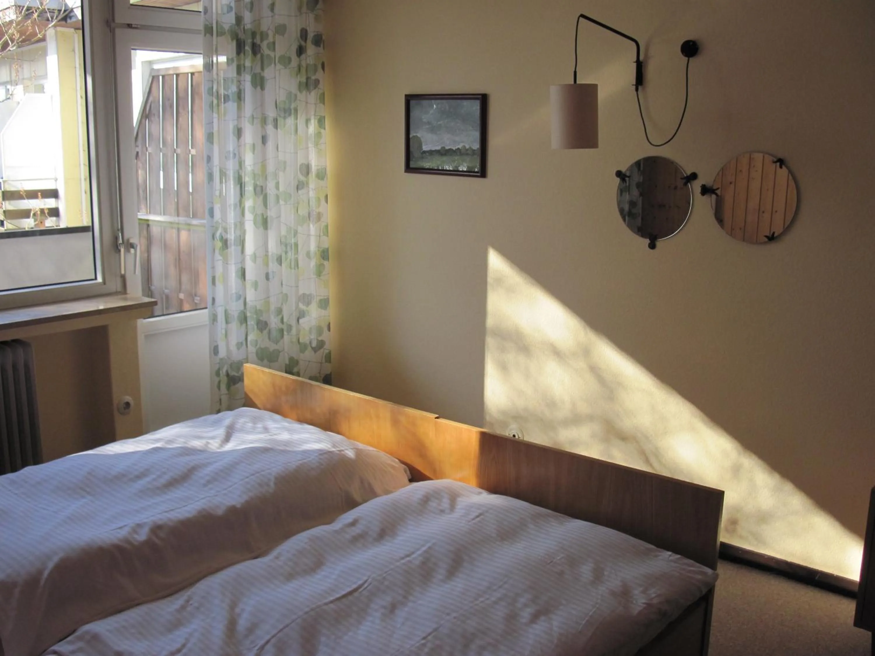 Decorative detail, Bed in Hotel-Café "Schauinsland"