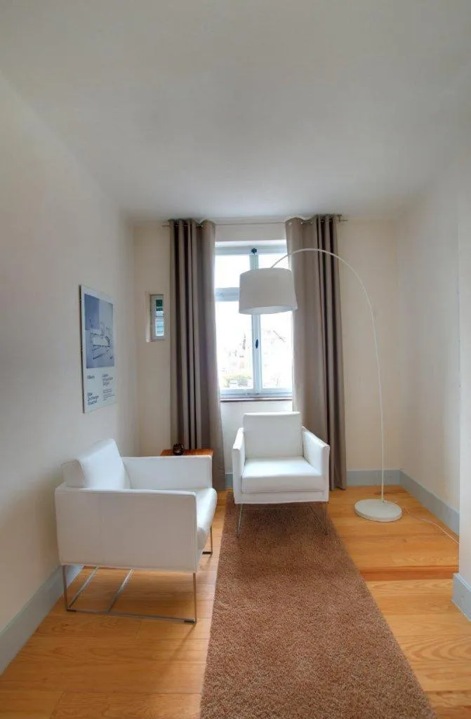 Seating area, Bed in Villa Behr