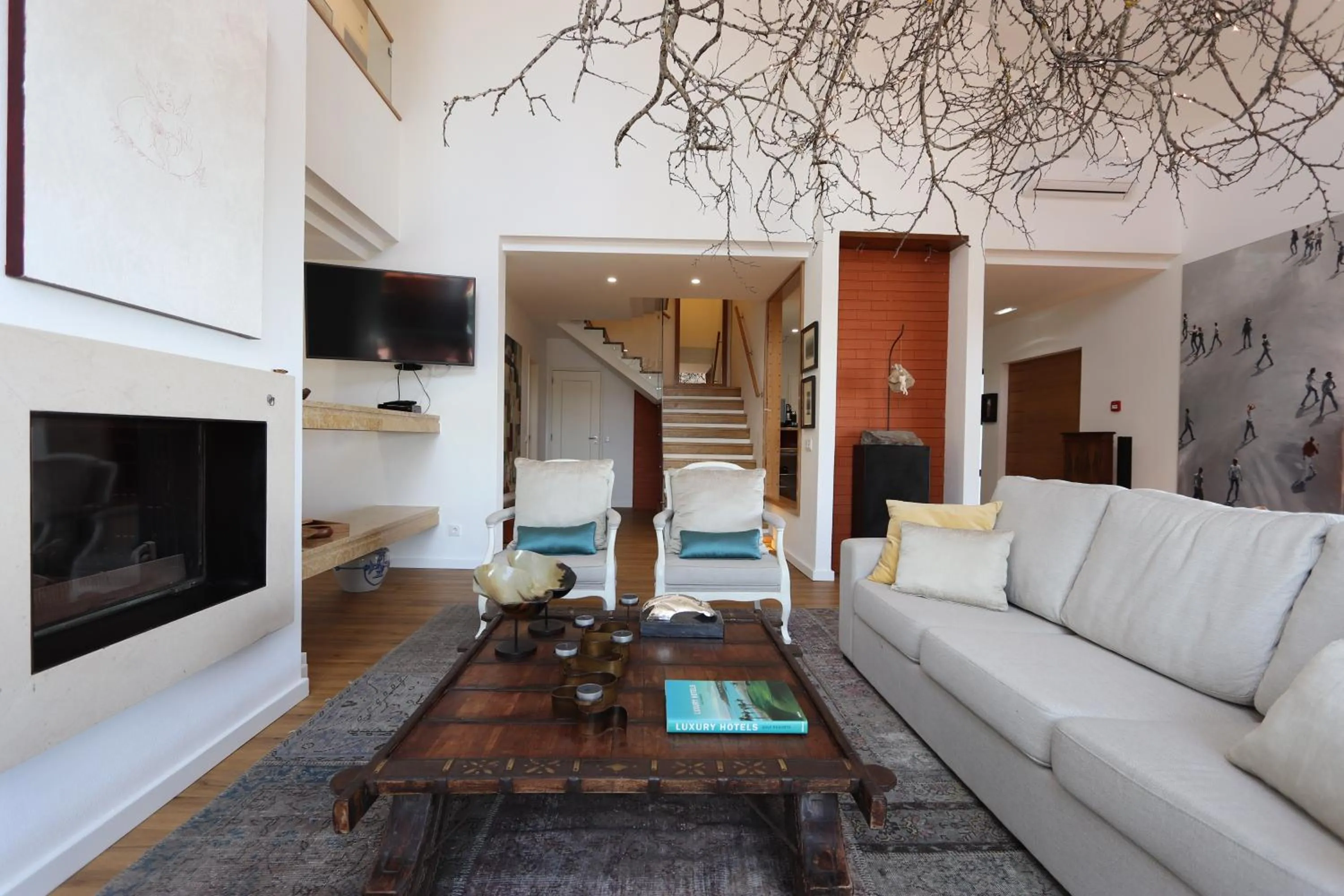 Living room in Sintra Rural Home - Cerrado da Serra