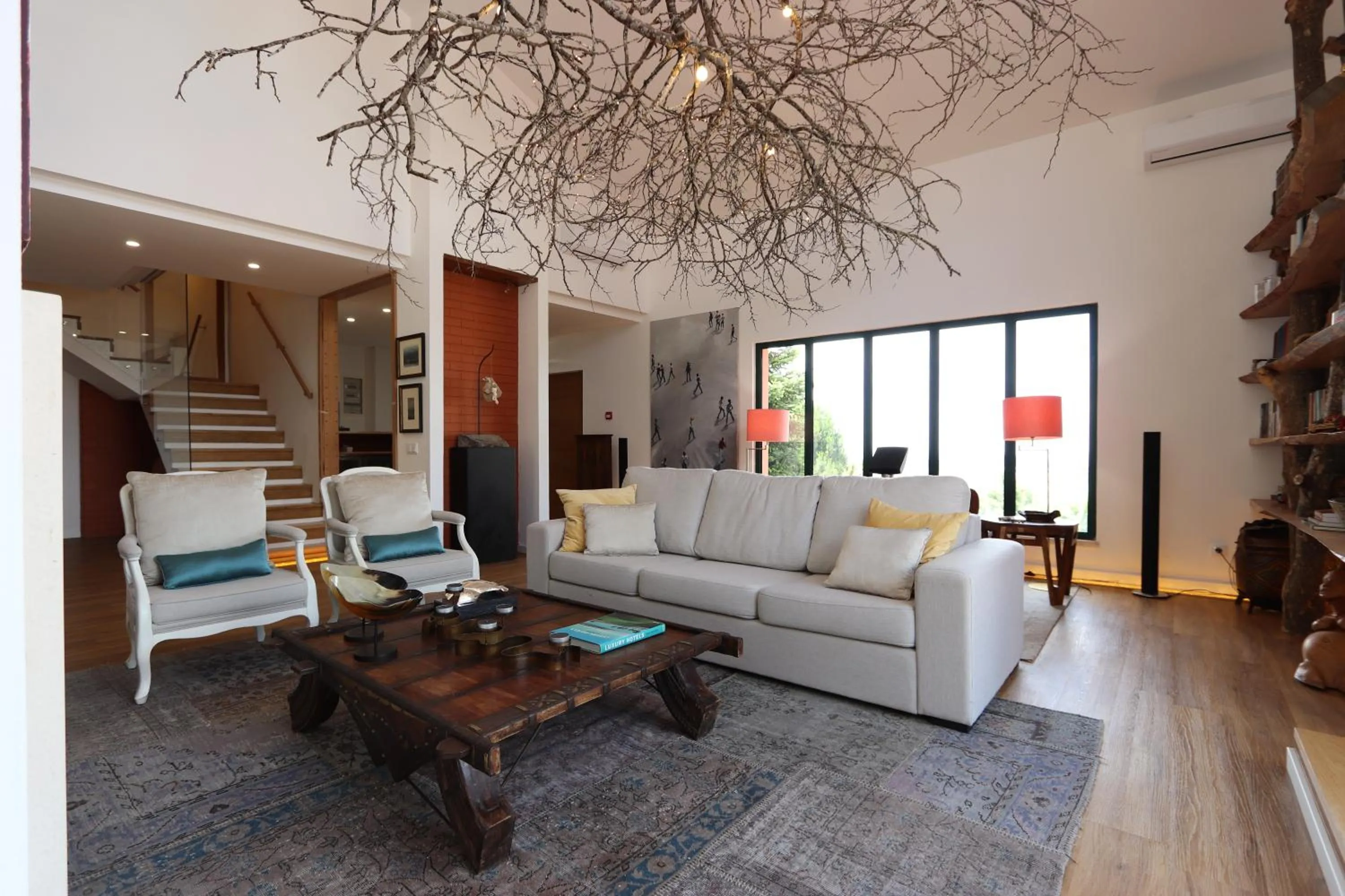 Communal lounge/ TV room in Sintra Rural Home - Cerrado da Serra