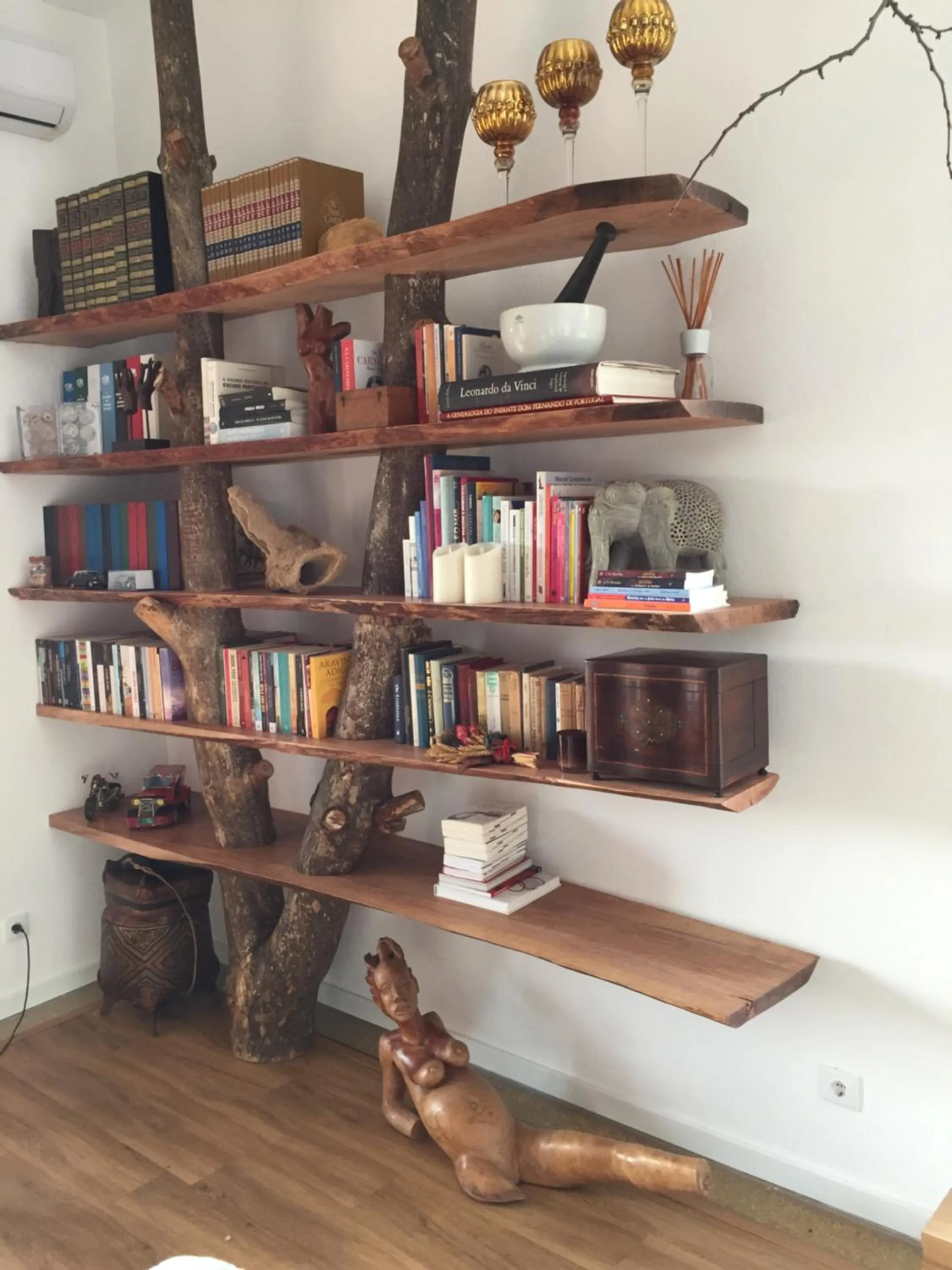 Library in Sintra Rural Home - Cerrado da Serra