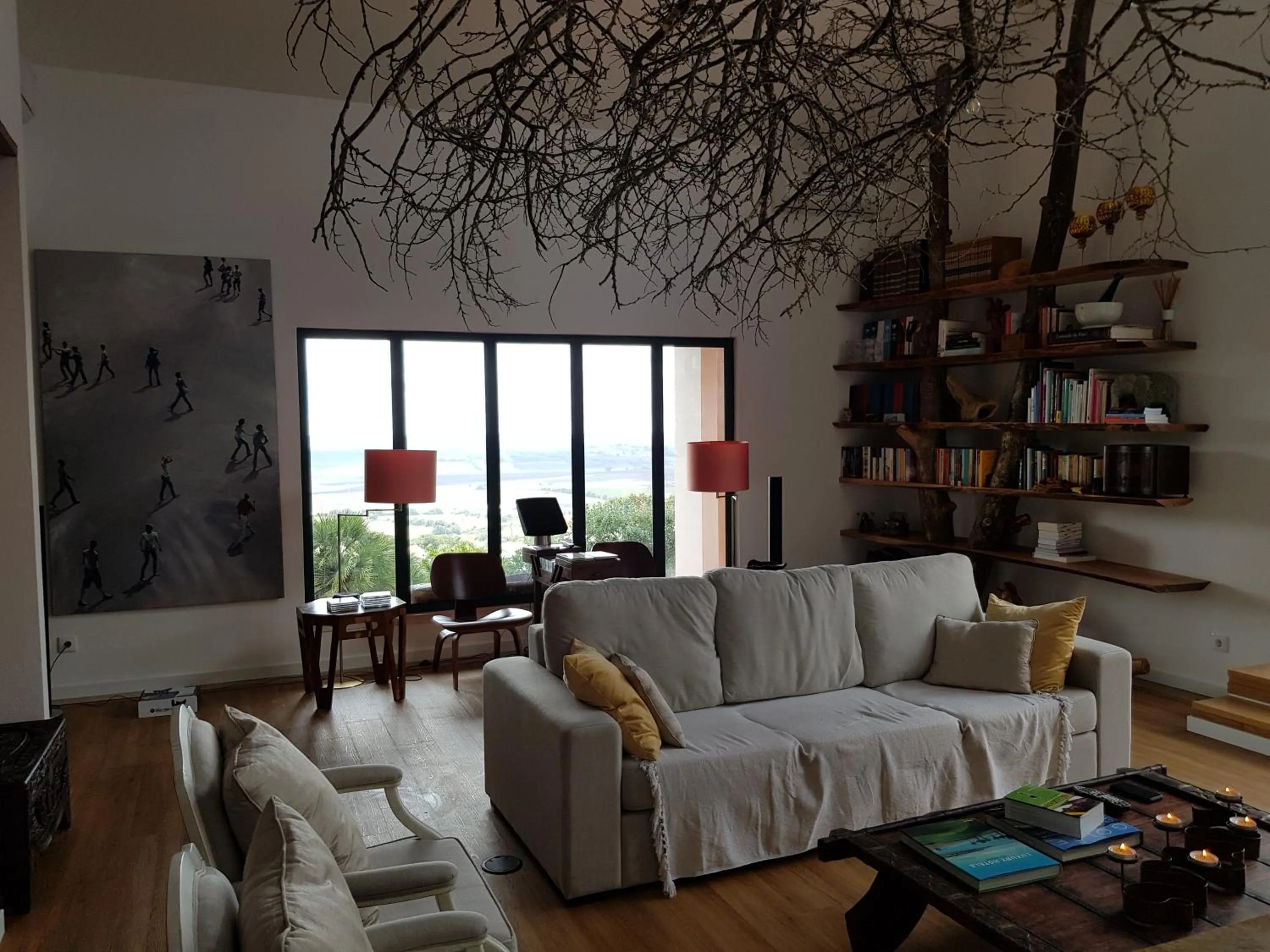 Communal lounge/ TV room in Sintra Rural Home - Cerrado da Serra