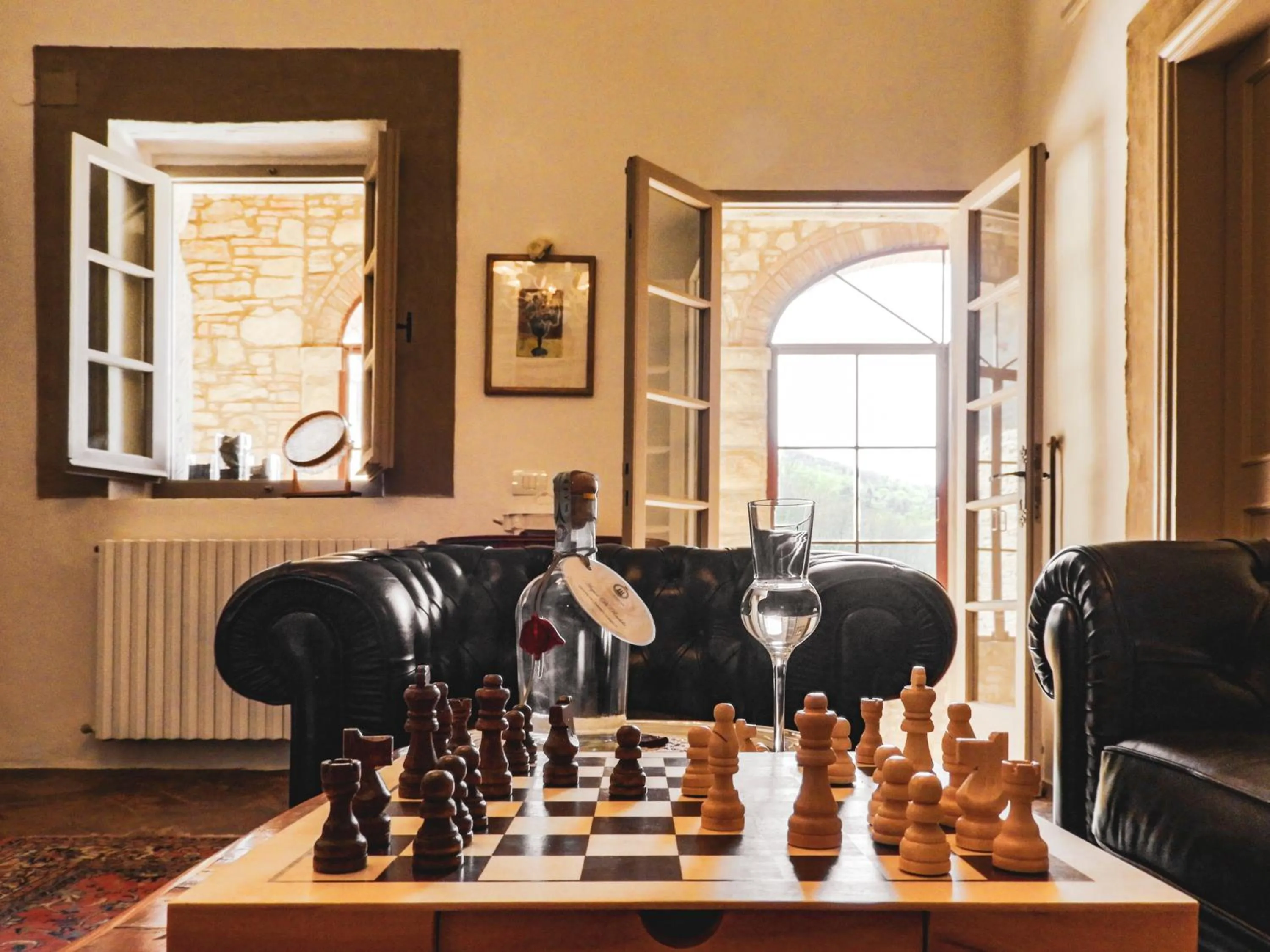 Library in Tenuta Cortedomina