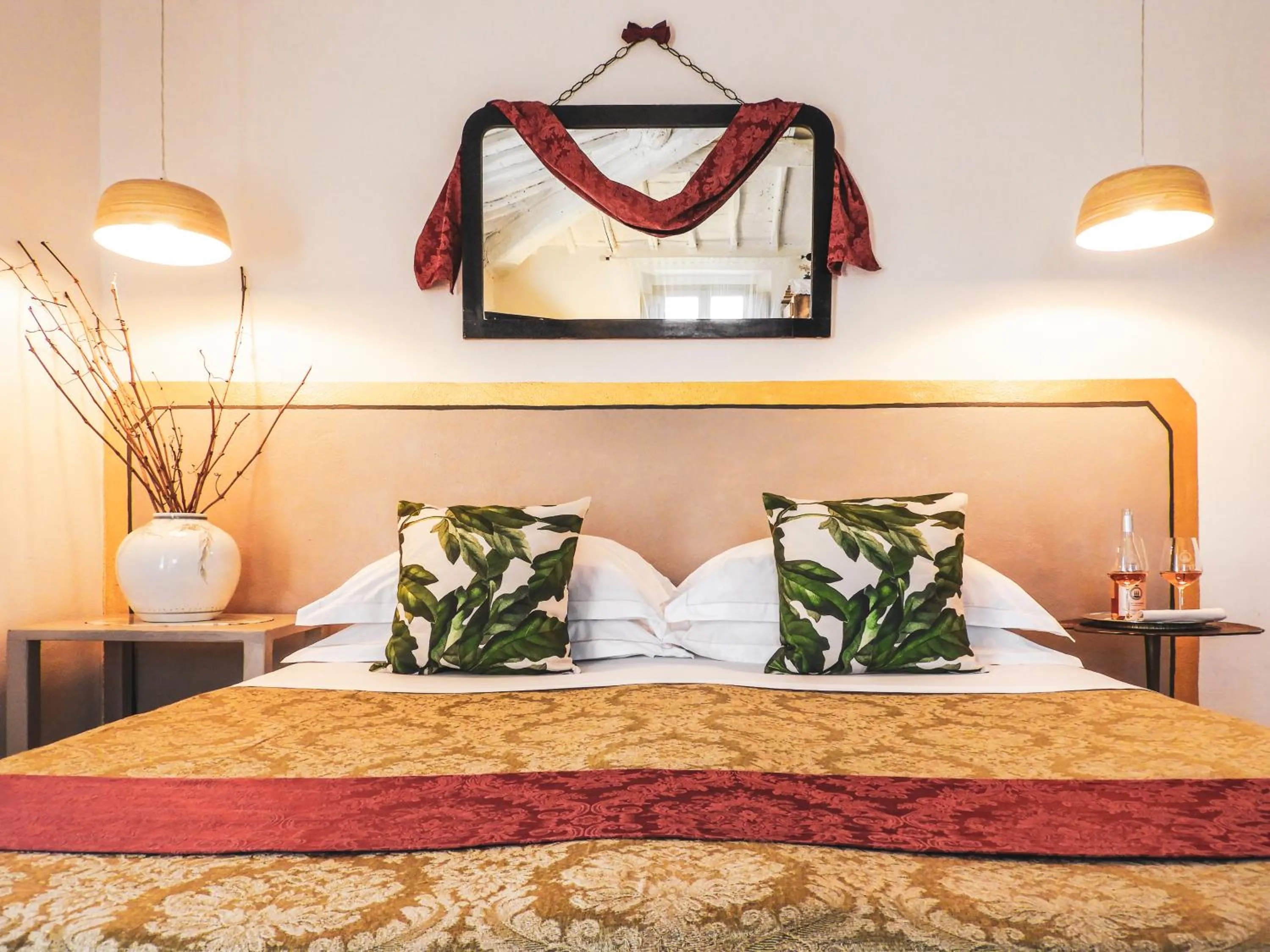 Bedroom, Bed in Tenuta Cortedomina