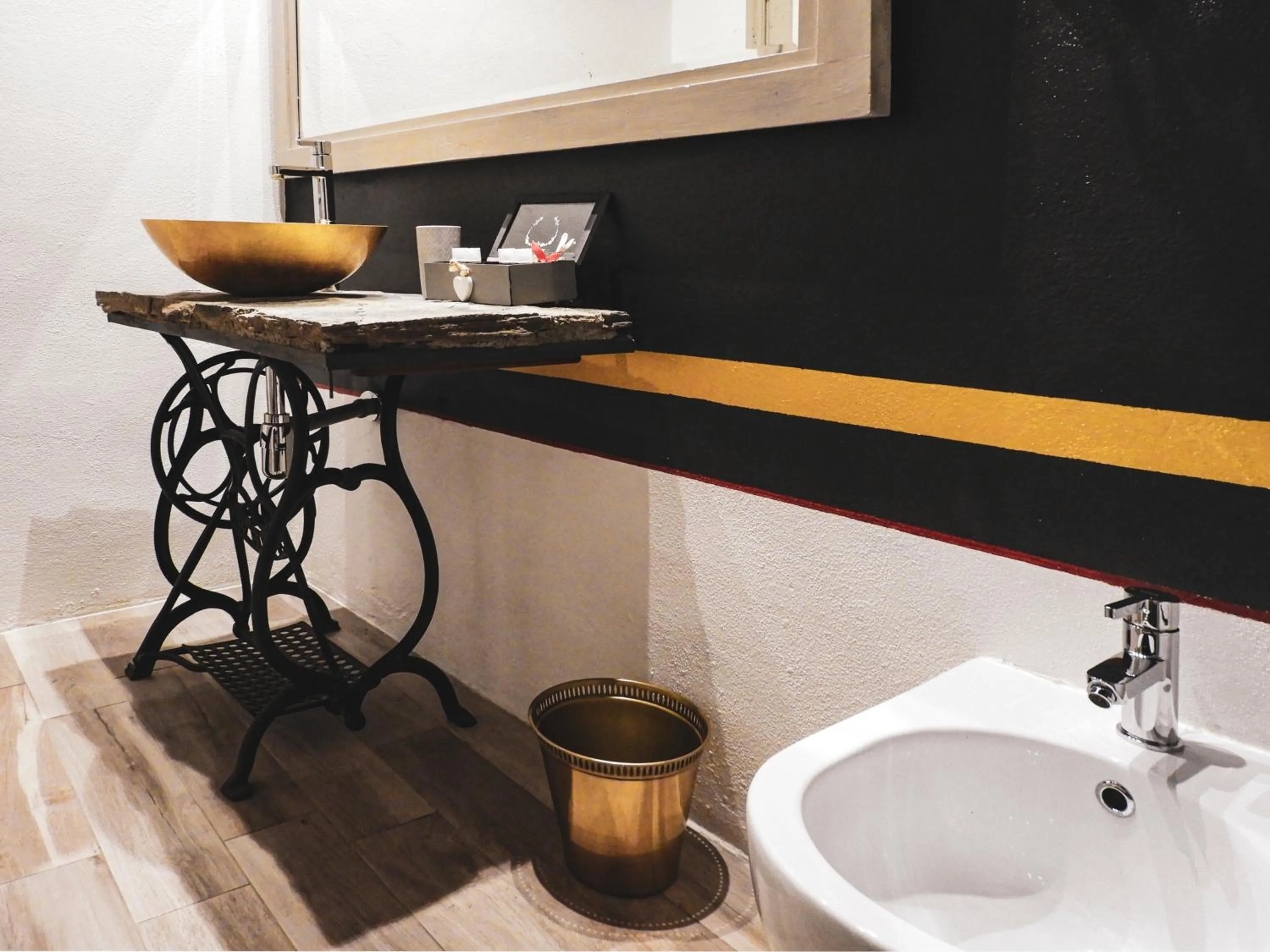 Bathroom in Tenuta Cortedomina