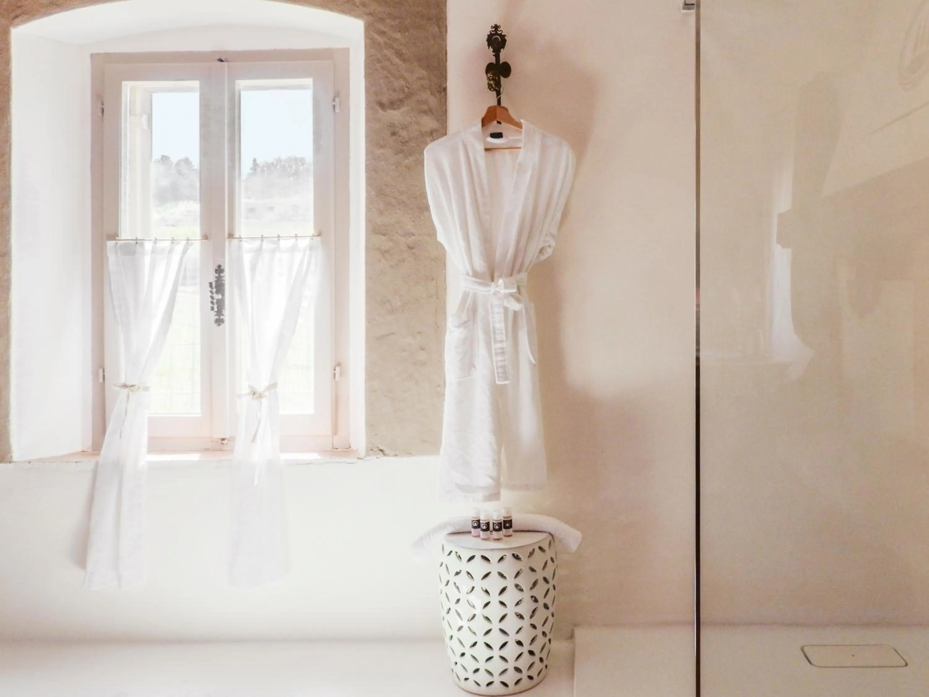 Shower in Tenuta Cortedomina