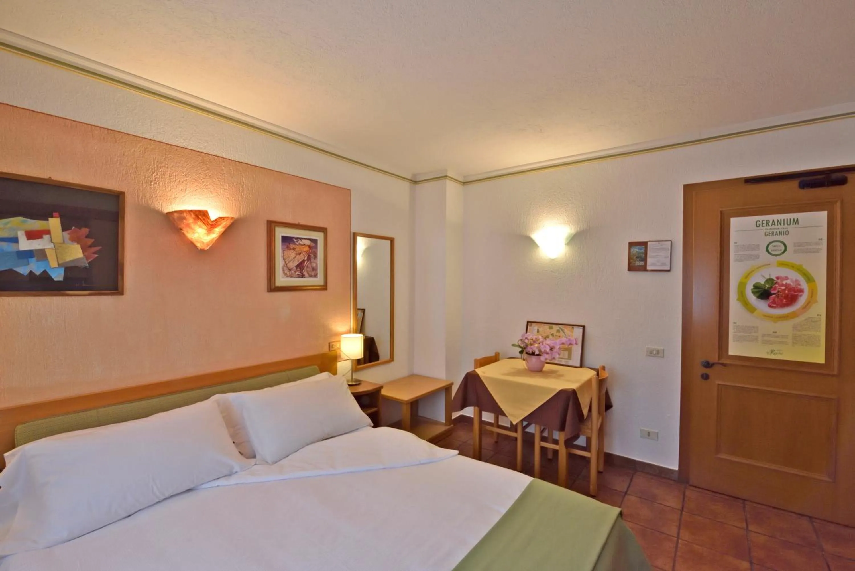 Bed in La Roche Hotel Appartments