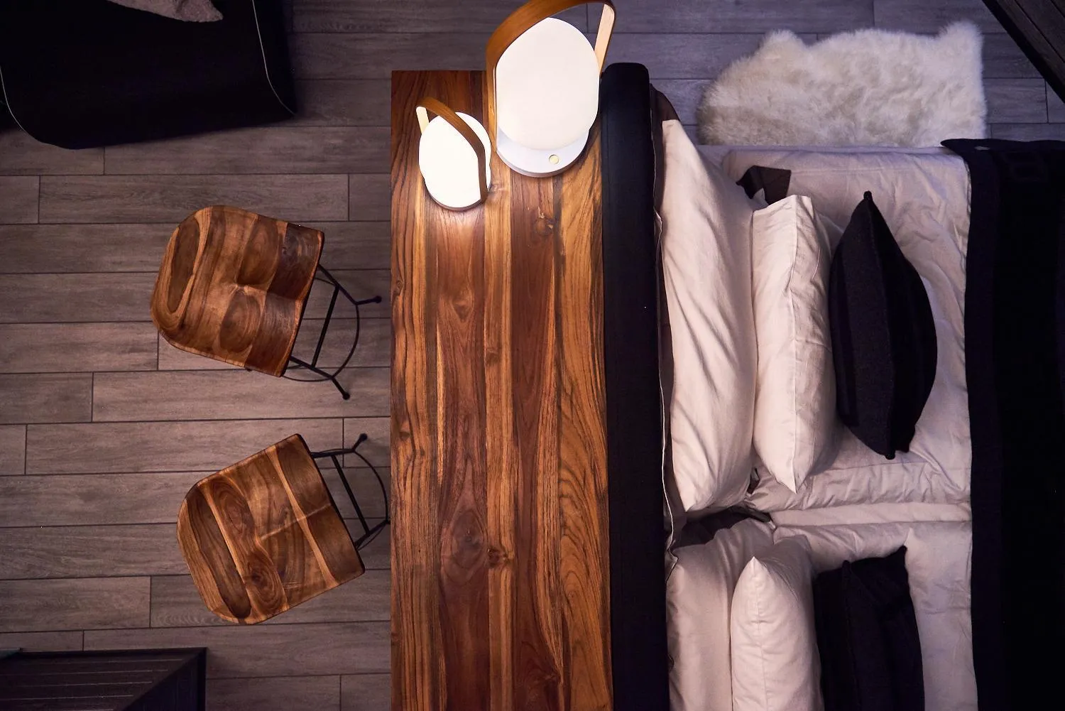 Decorative detail, Bed in Arctic Land Adventure Glass Igloos