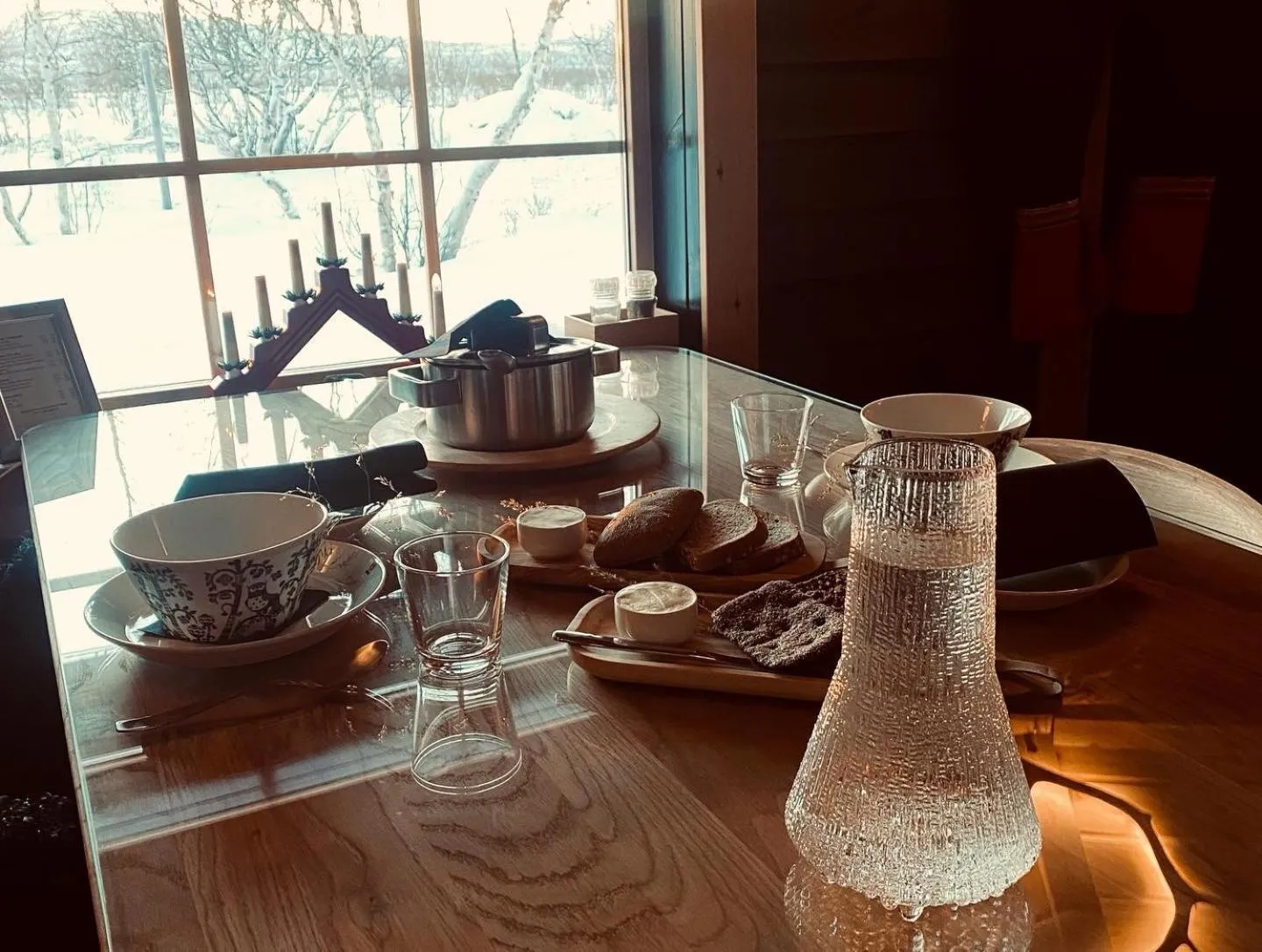 Decorative detail in Arctic Land Adventure Glass Igloos