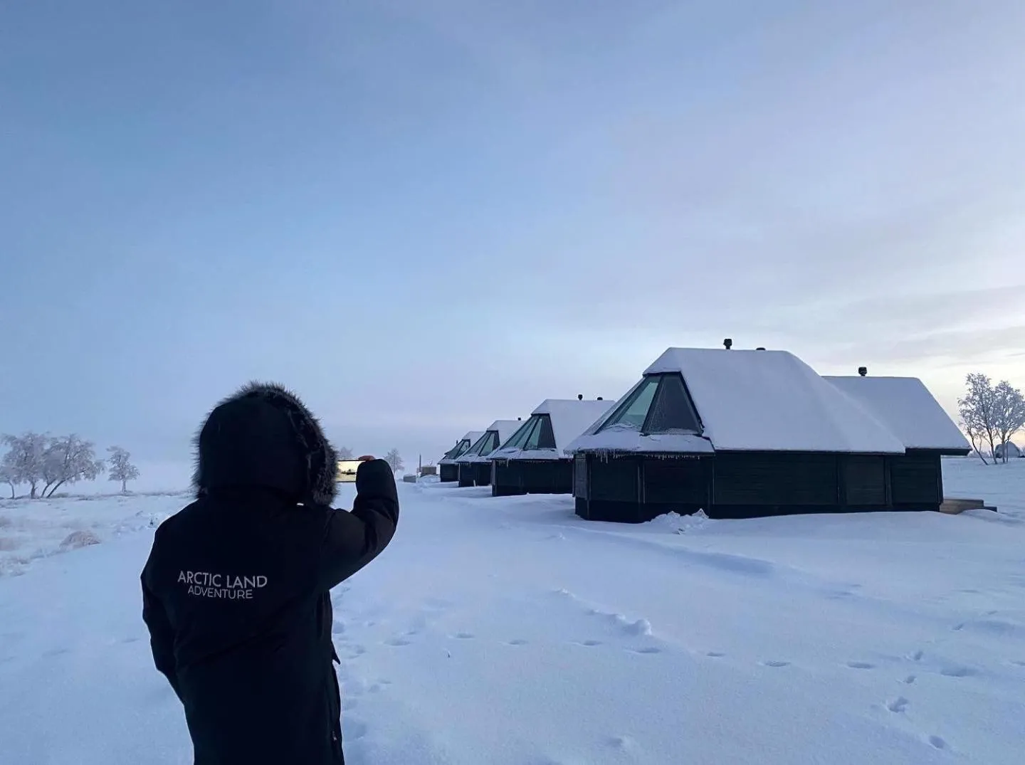 Property building in Arctic Land Adventure Glass Igloos