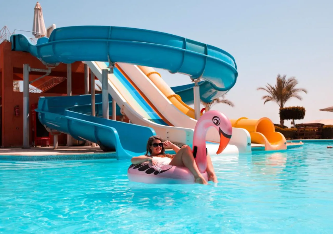 Aqua park in Retal View Resort El Sokhna Aqua Park