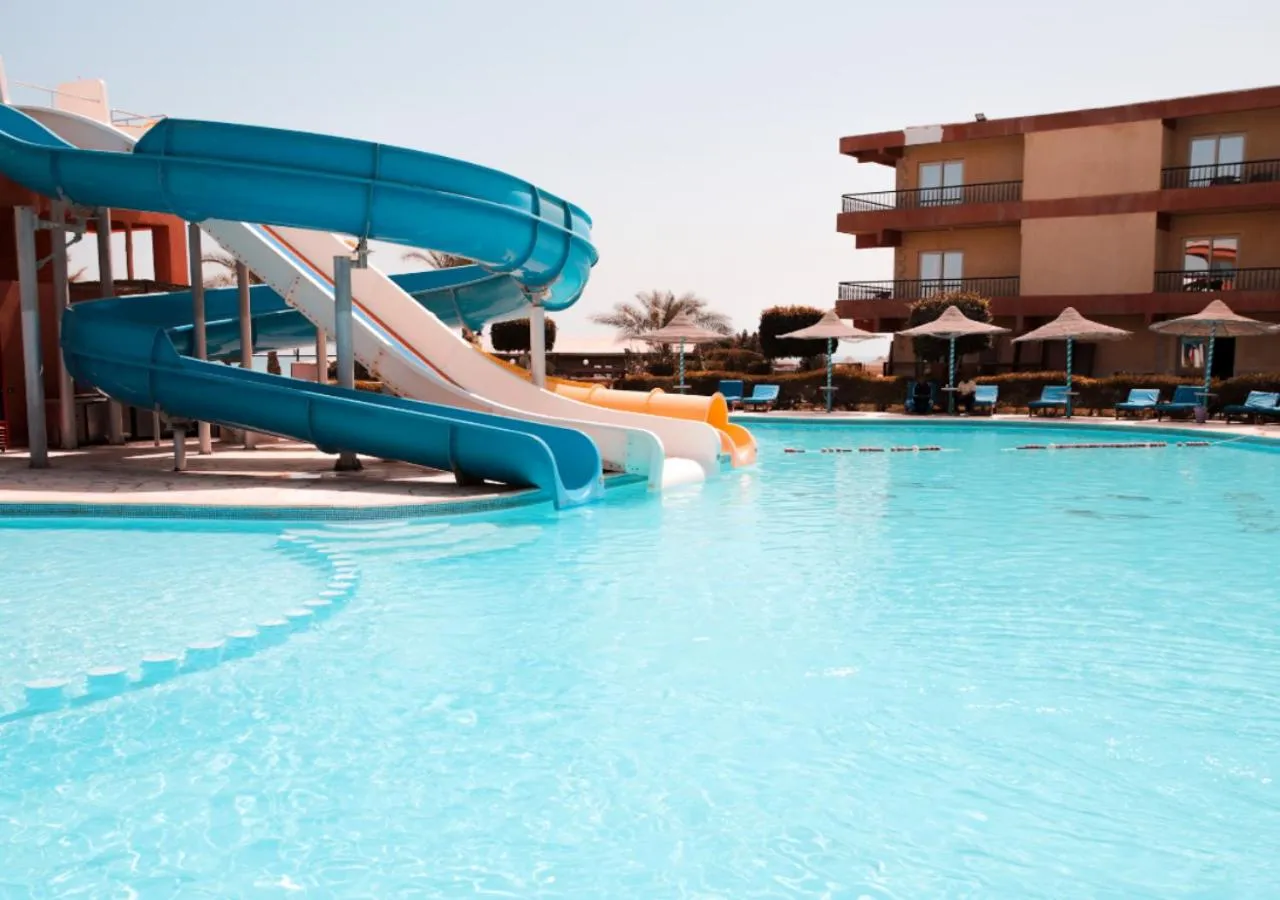 Aqua park in Retal View Resort El Sokhna Aqua Park