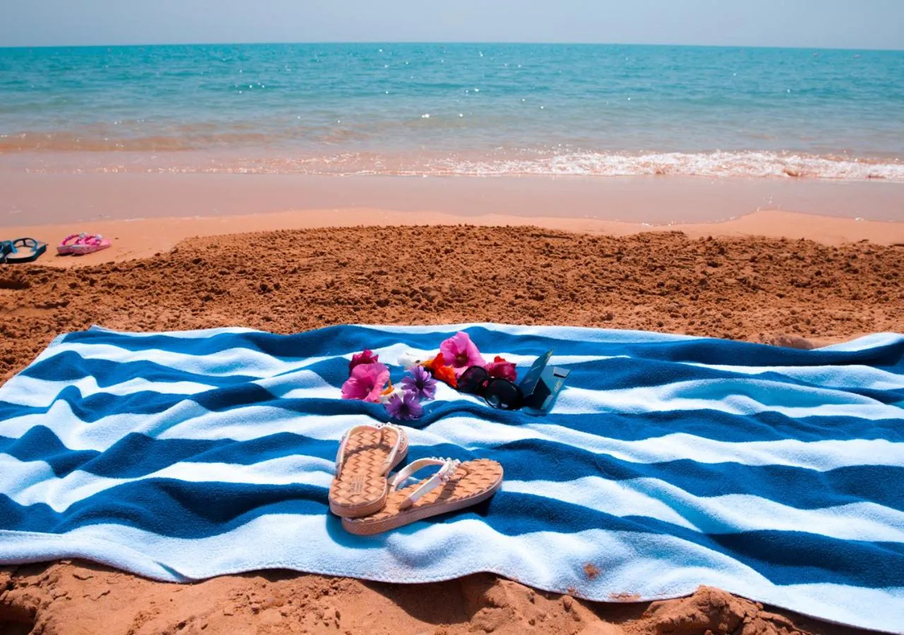 Seating area in Retal View Resort El Sokhna Aqua Park