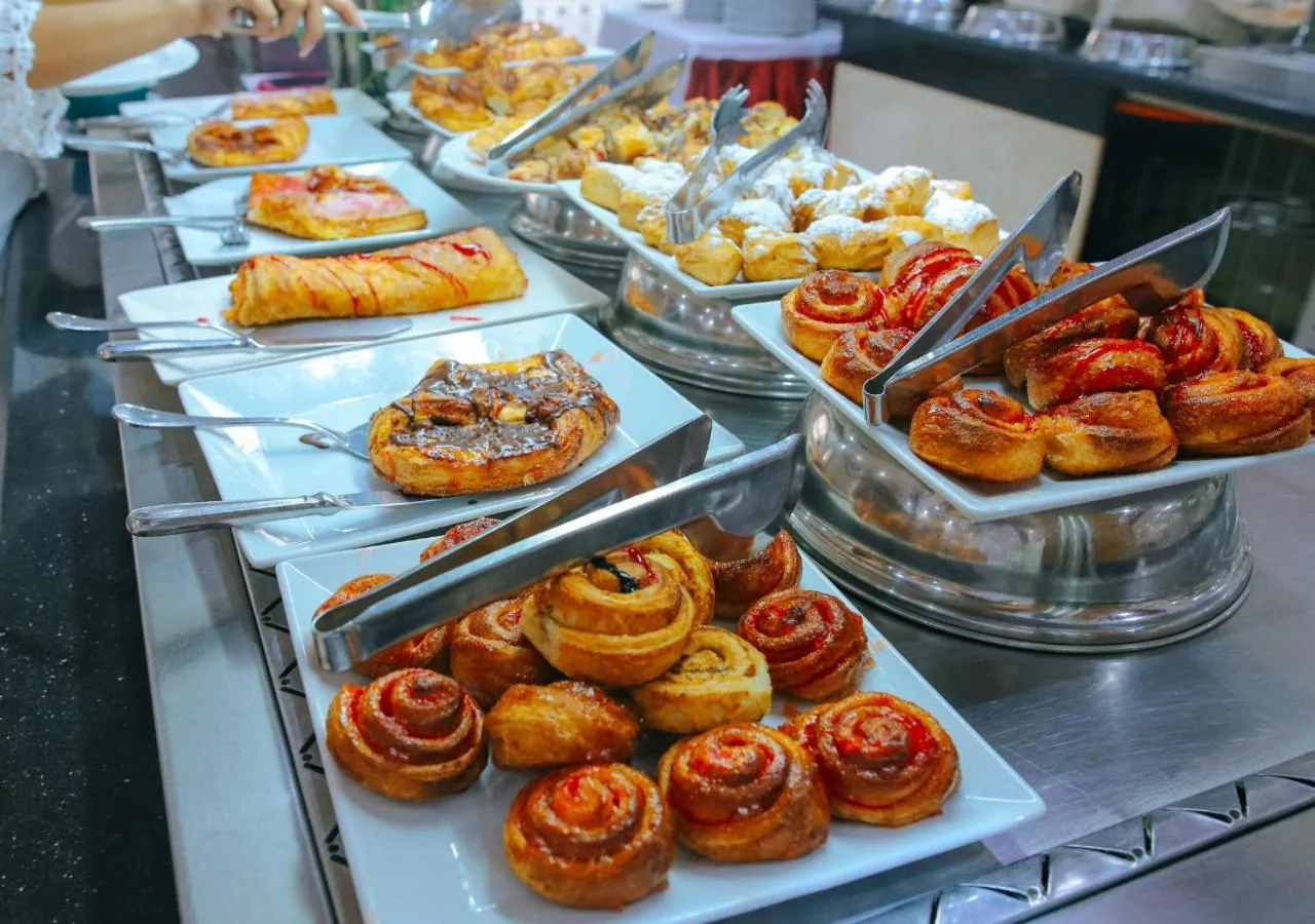 Buffet breakfast in Retal View Resort El Sokhna Aqua Park