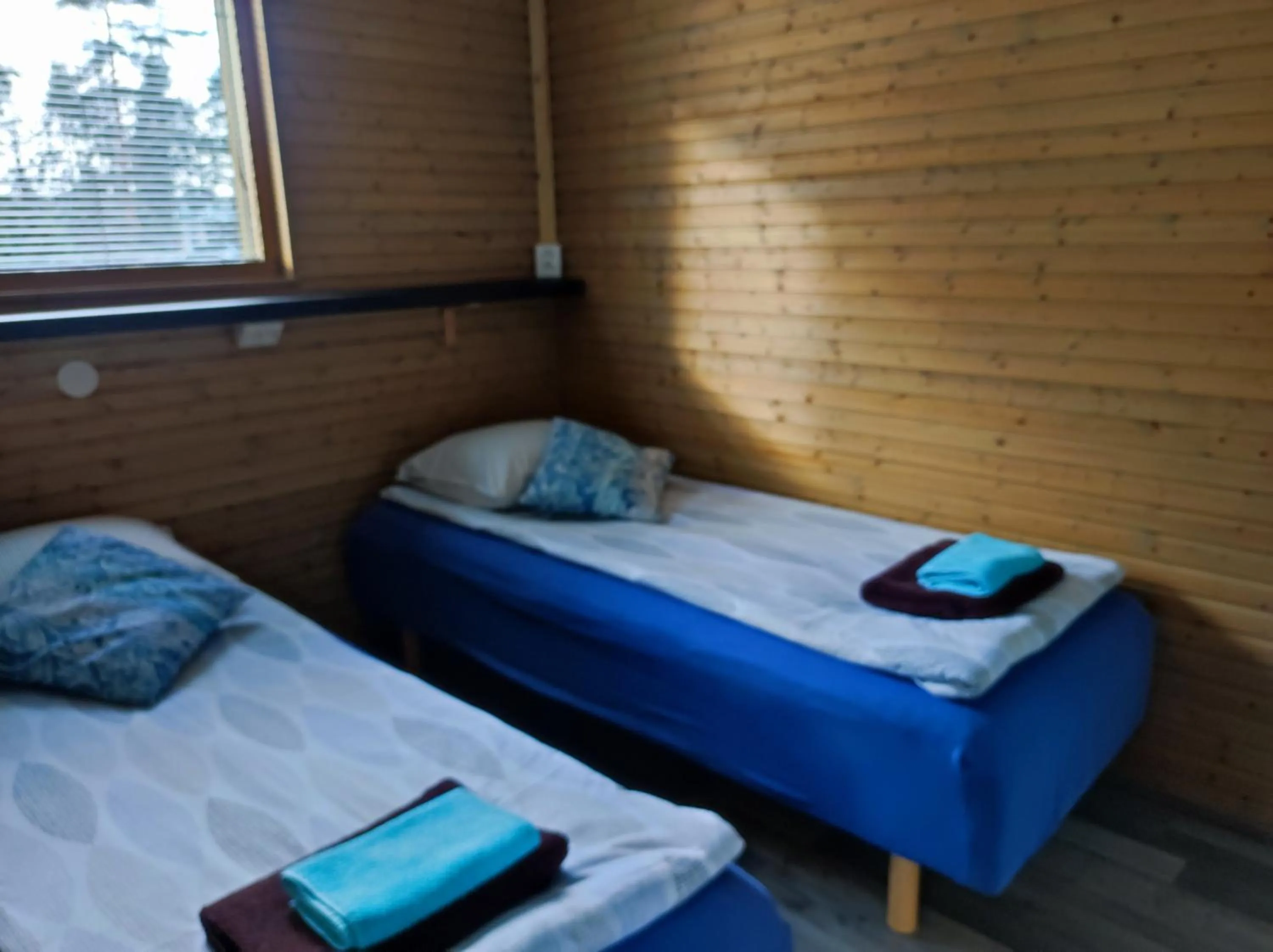 Bed in Heinolan Heinäsaari - Holiday and Camping