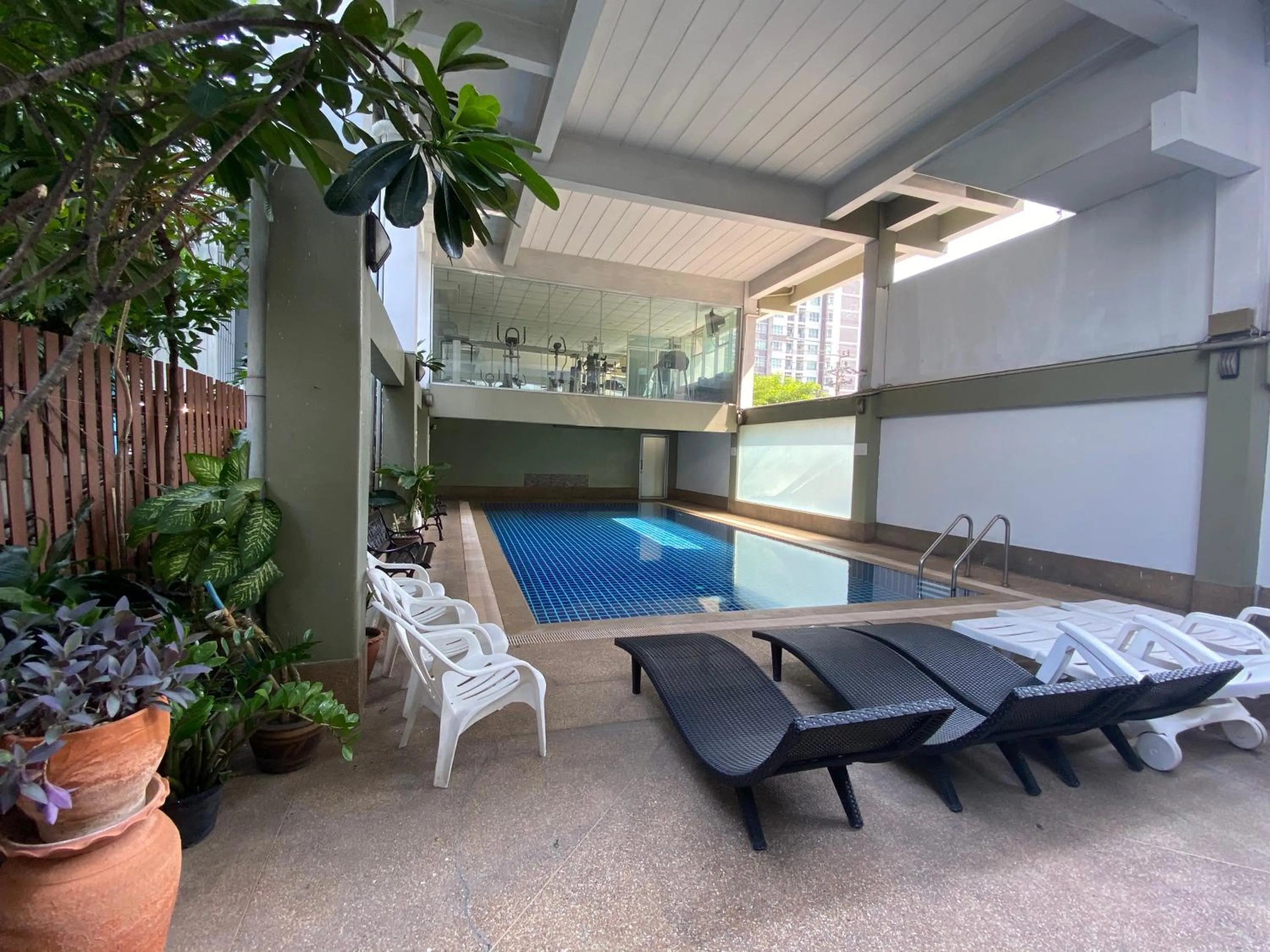 Swimming pool in Boss Hotel