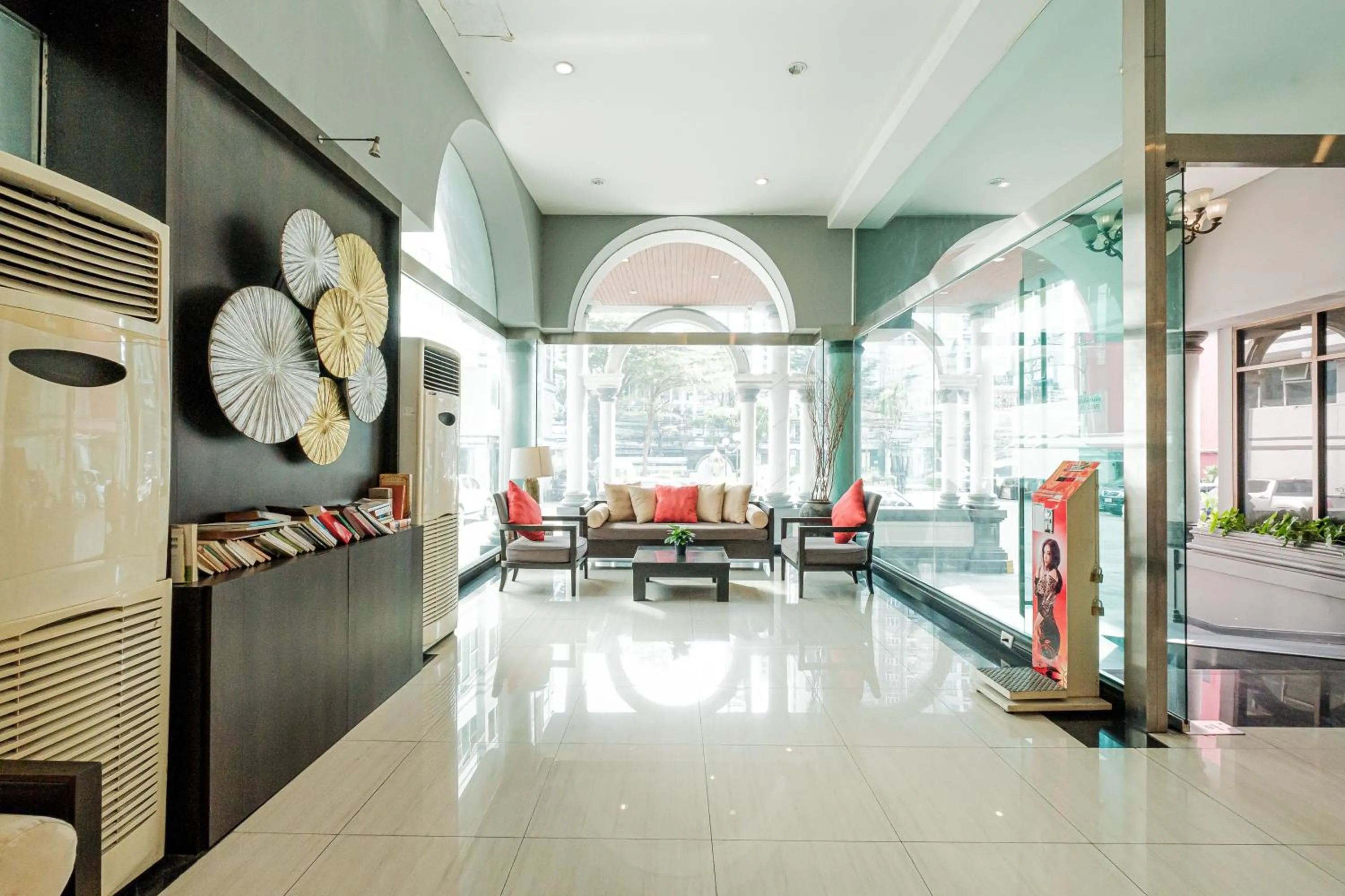 Lobby or reception in Boss Hotel