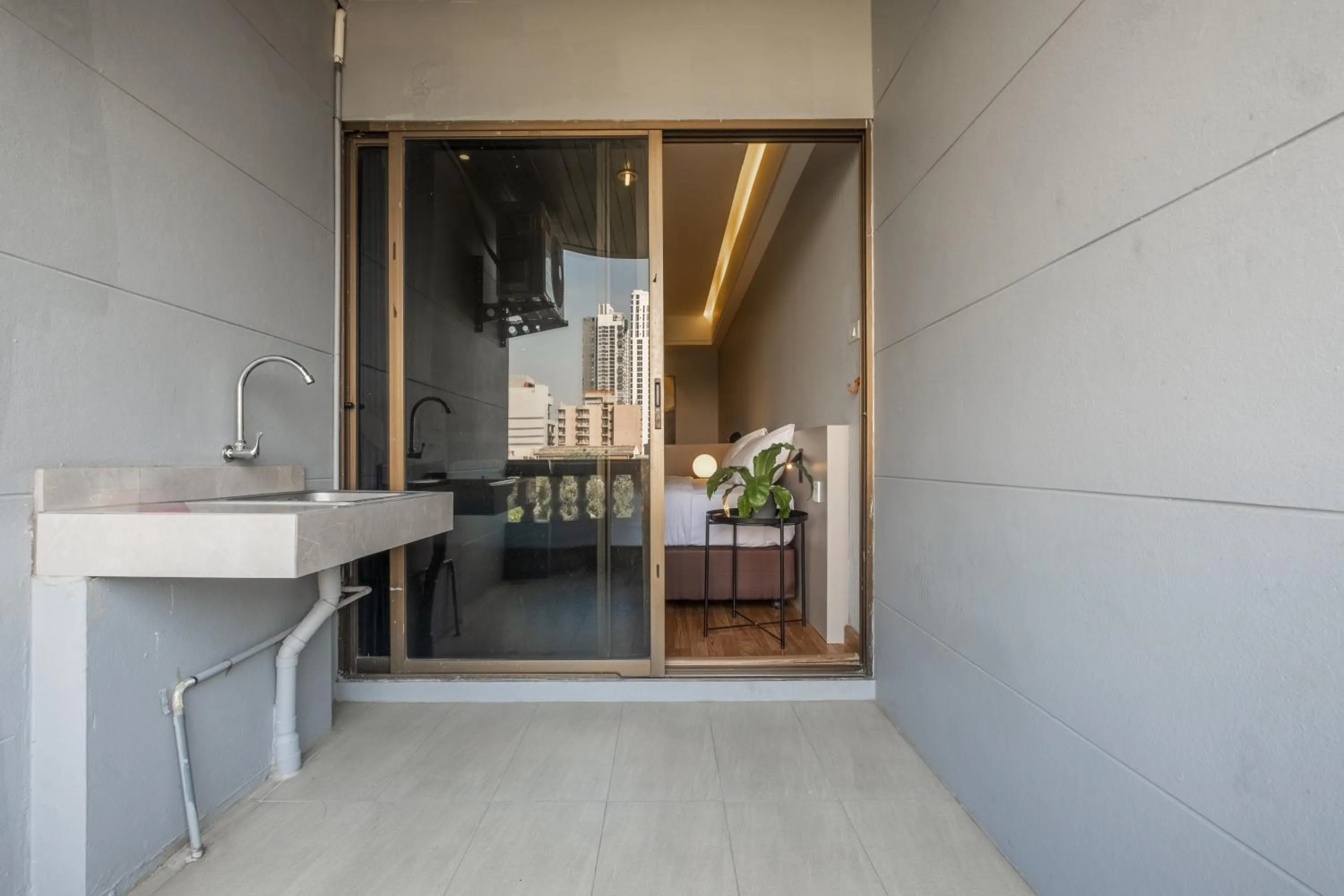 Balcony/Terrace in Boss Hotel