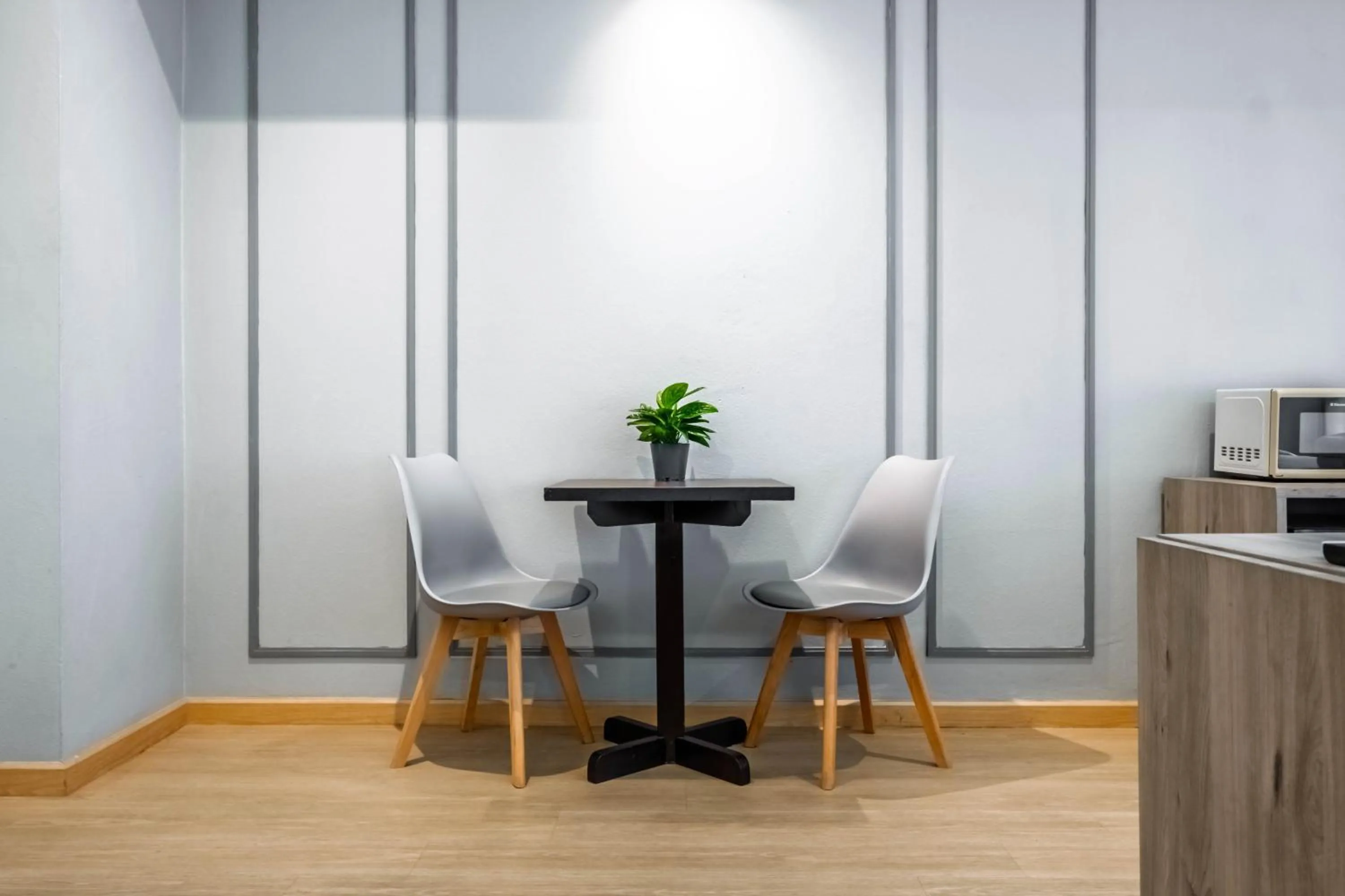 Dining area in Boss Hotel