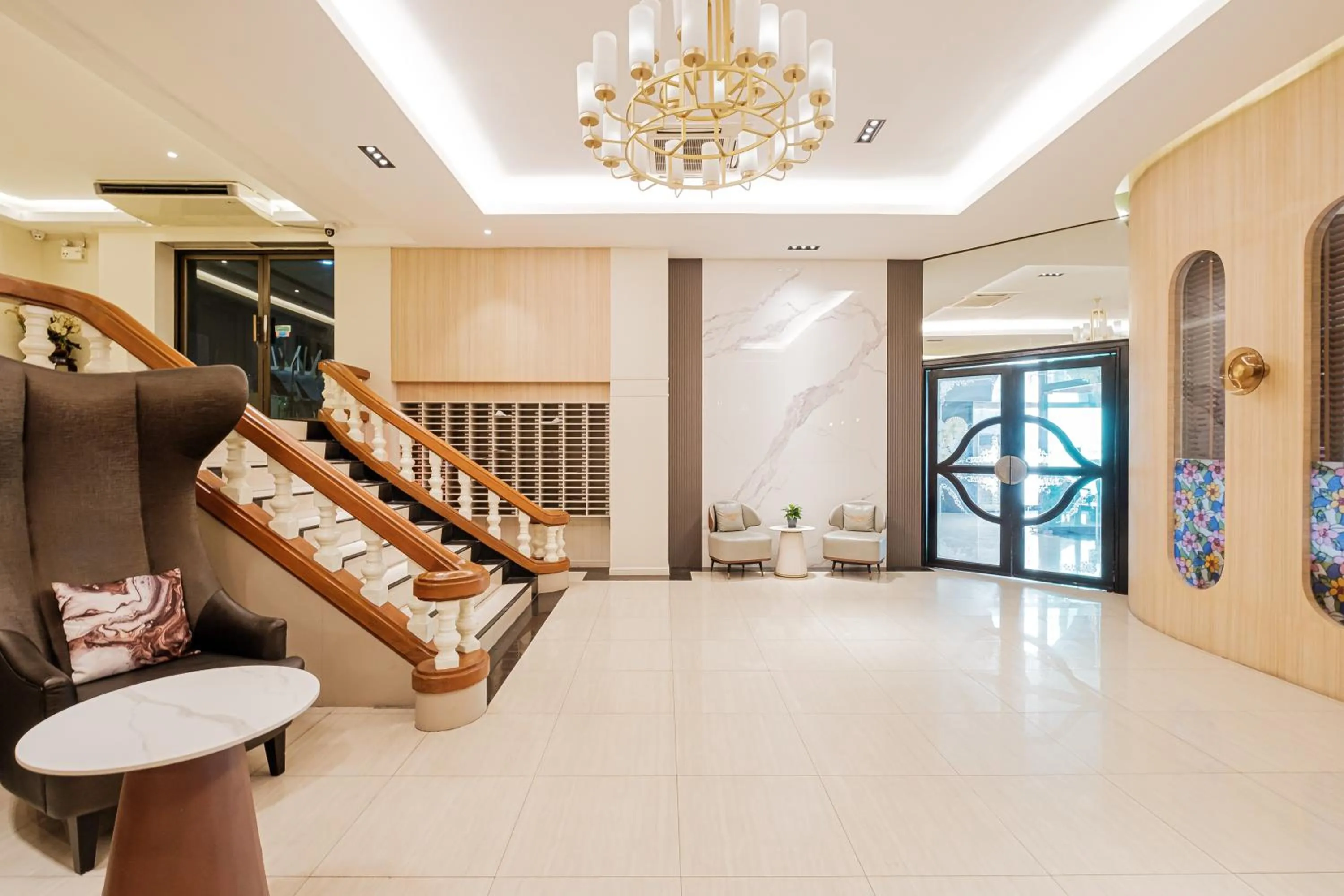 Lobby or reception in Boss Hotel