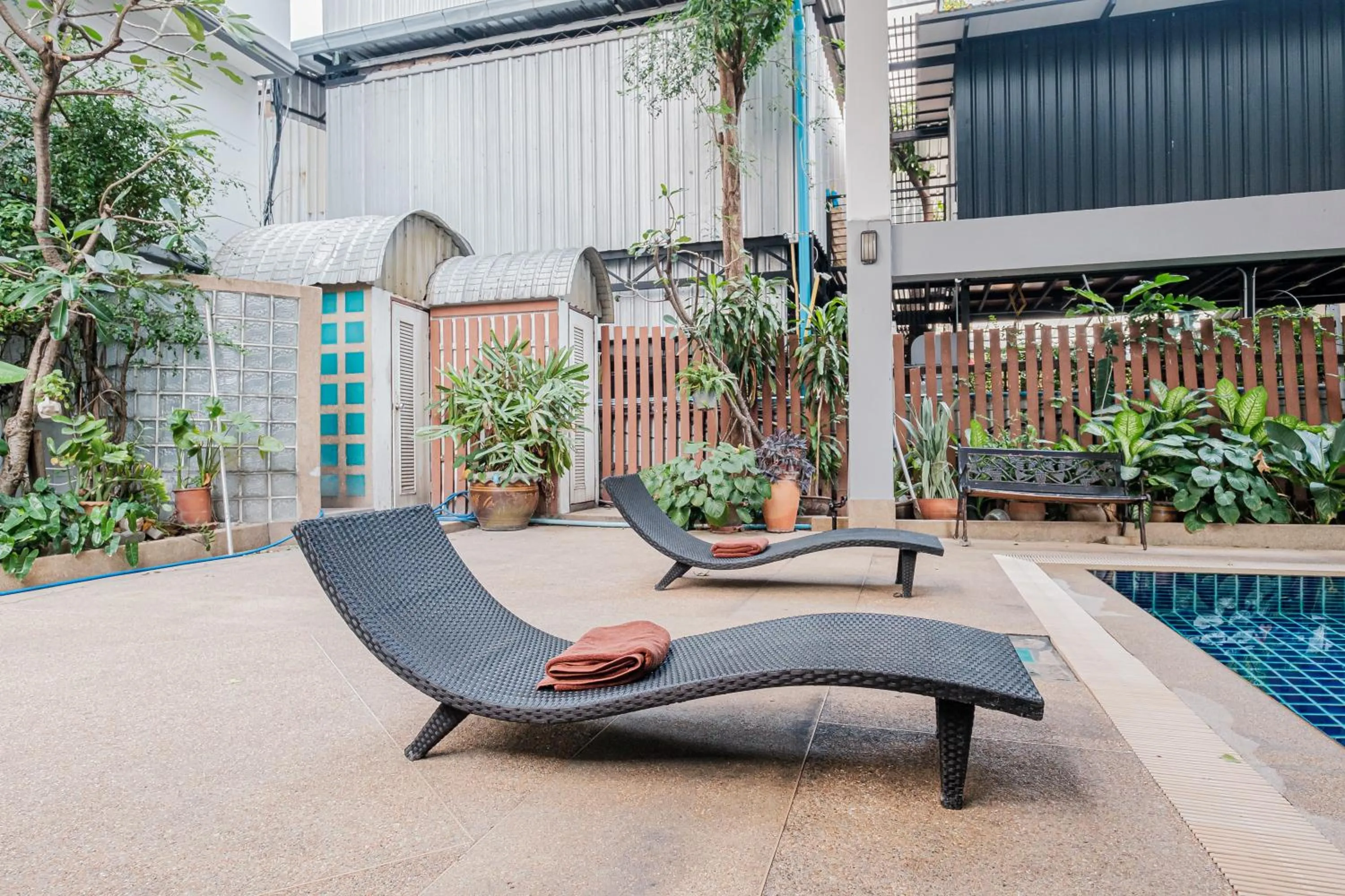 Garden in Boss Hotel