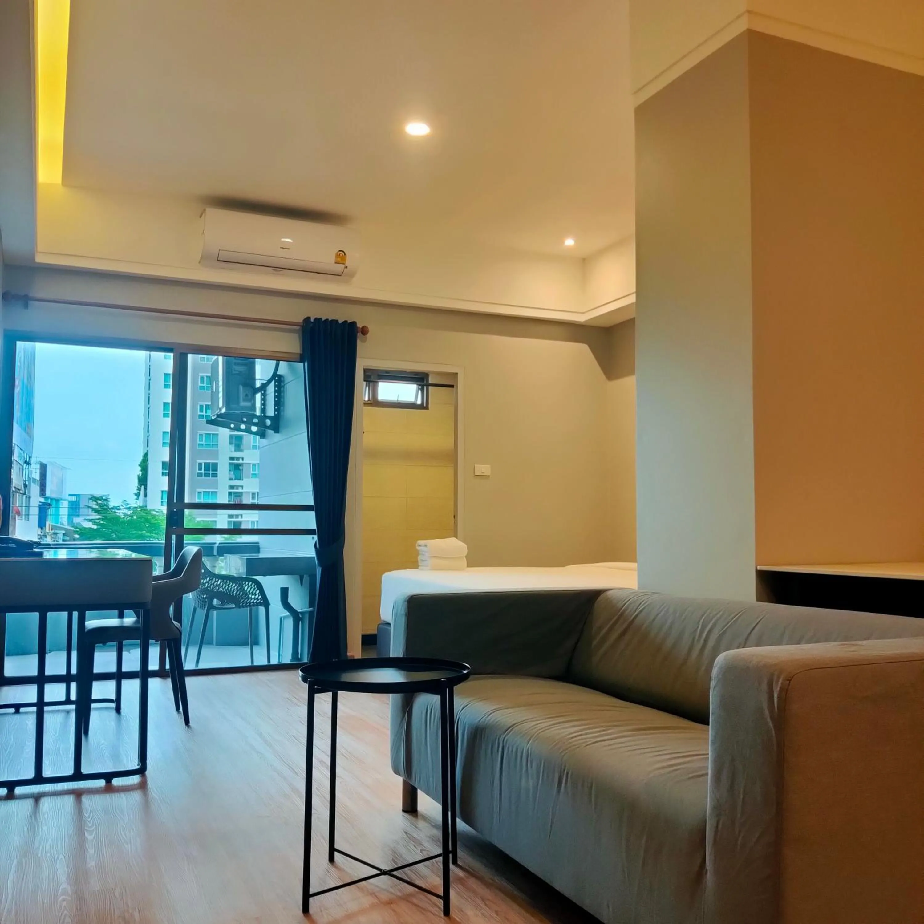 Living room in Boss Hotel