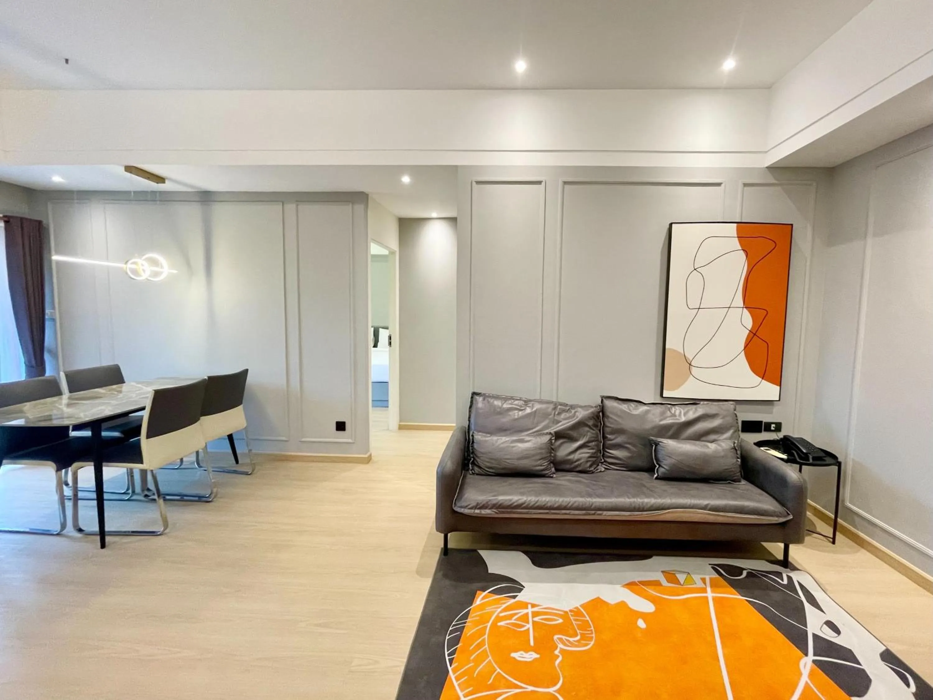 Living room in Boss Hotel