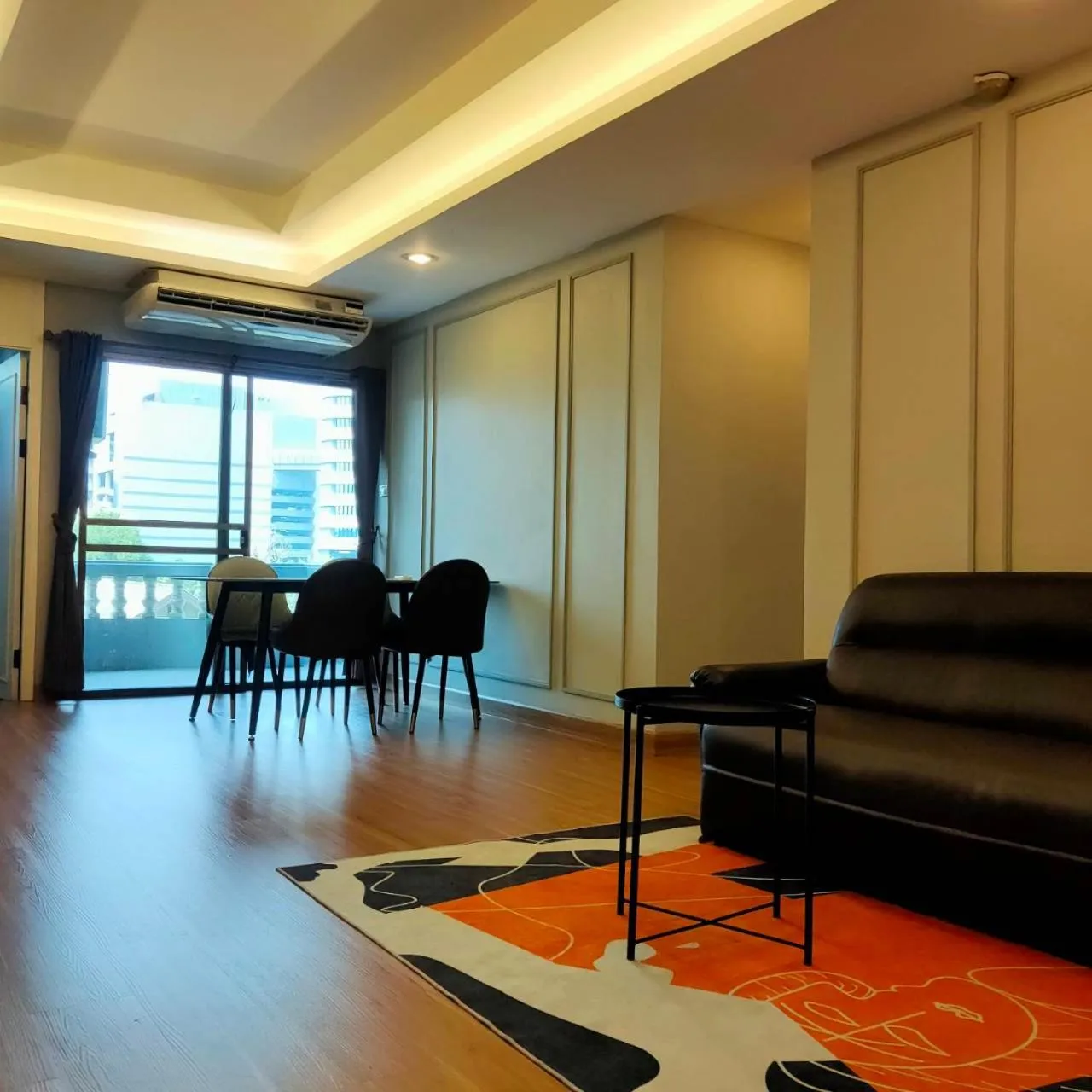 Living room in Boss Hotel