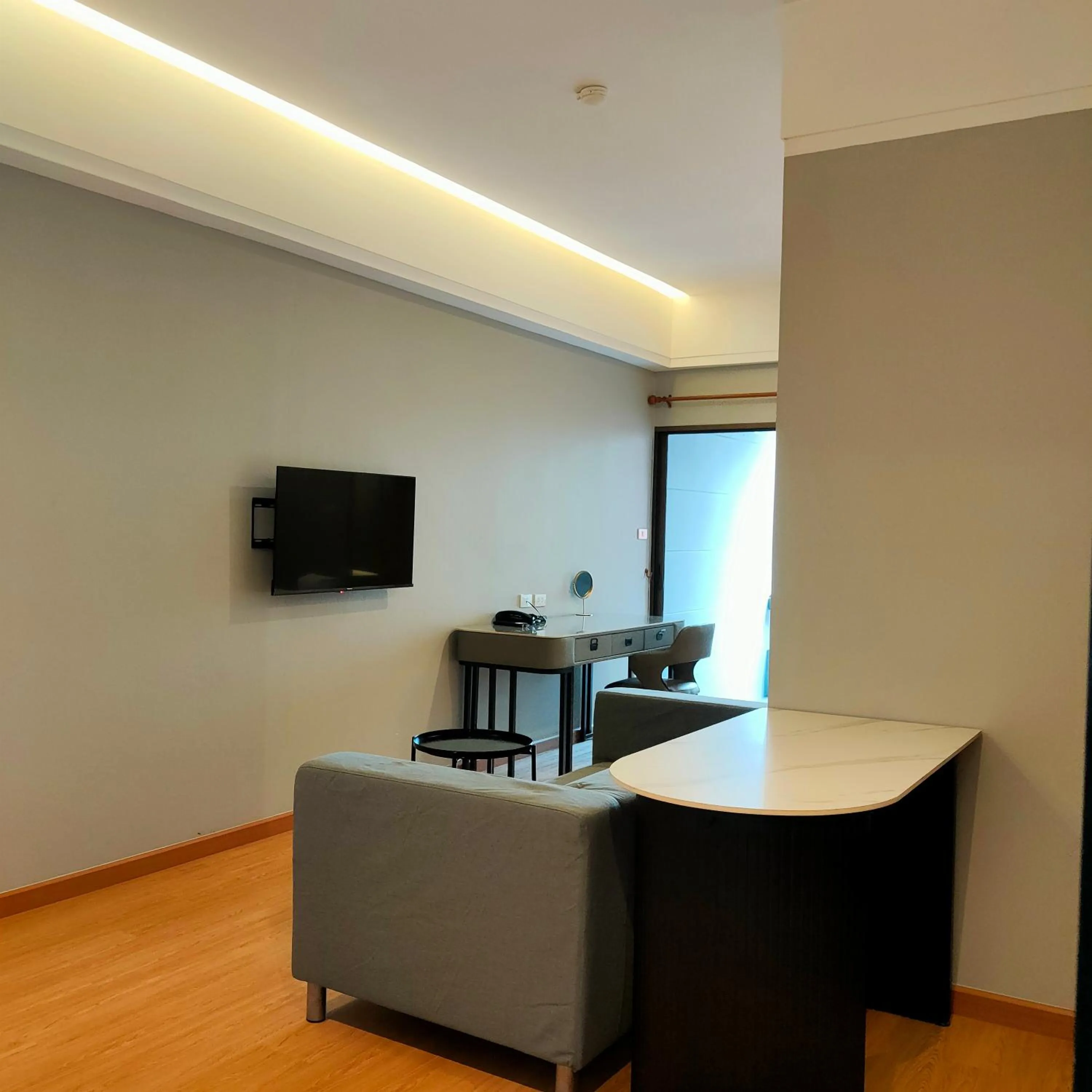 Living room in Boss Hotel