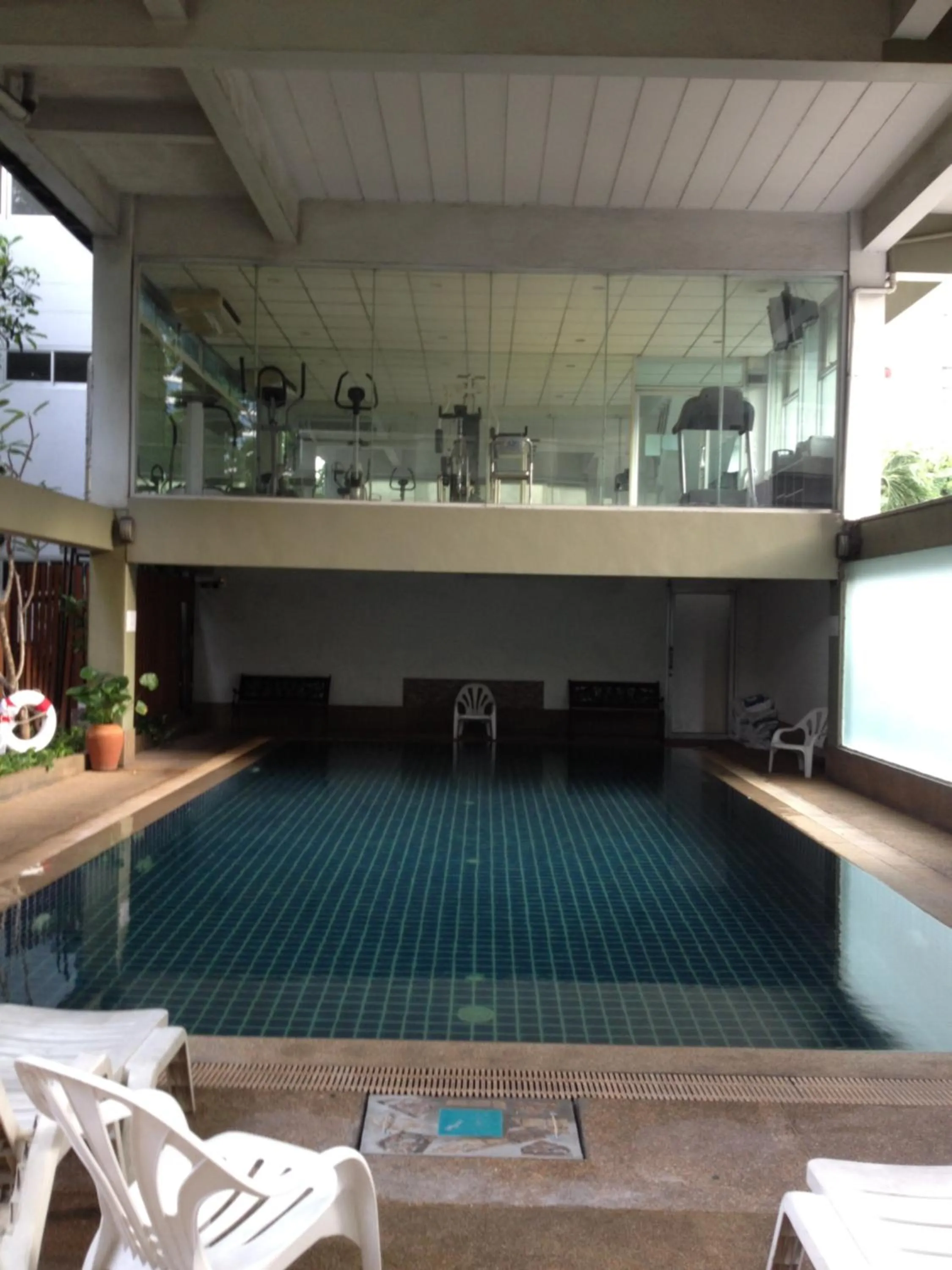 Swimming pool in Boss Hotel